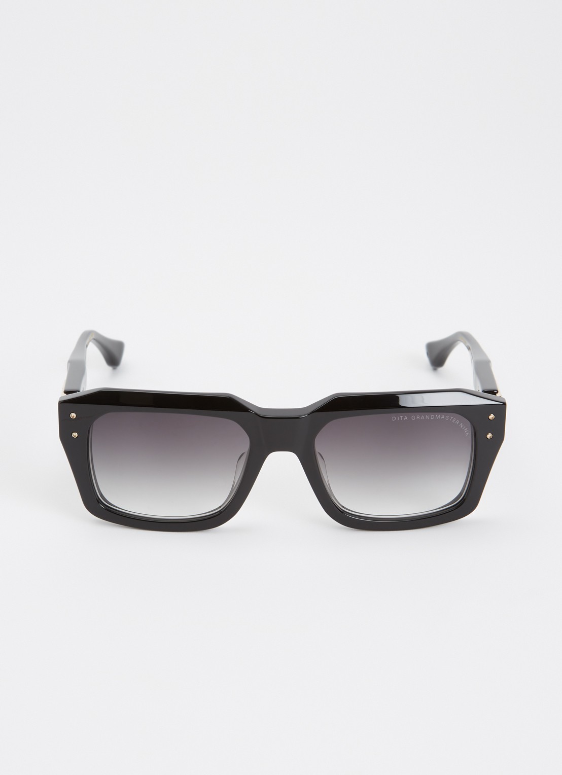 DITA Grandmaster-nine wayfarer zonnebril DTS464 - detail 2 zwart