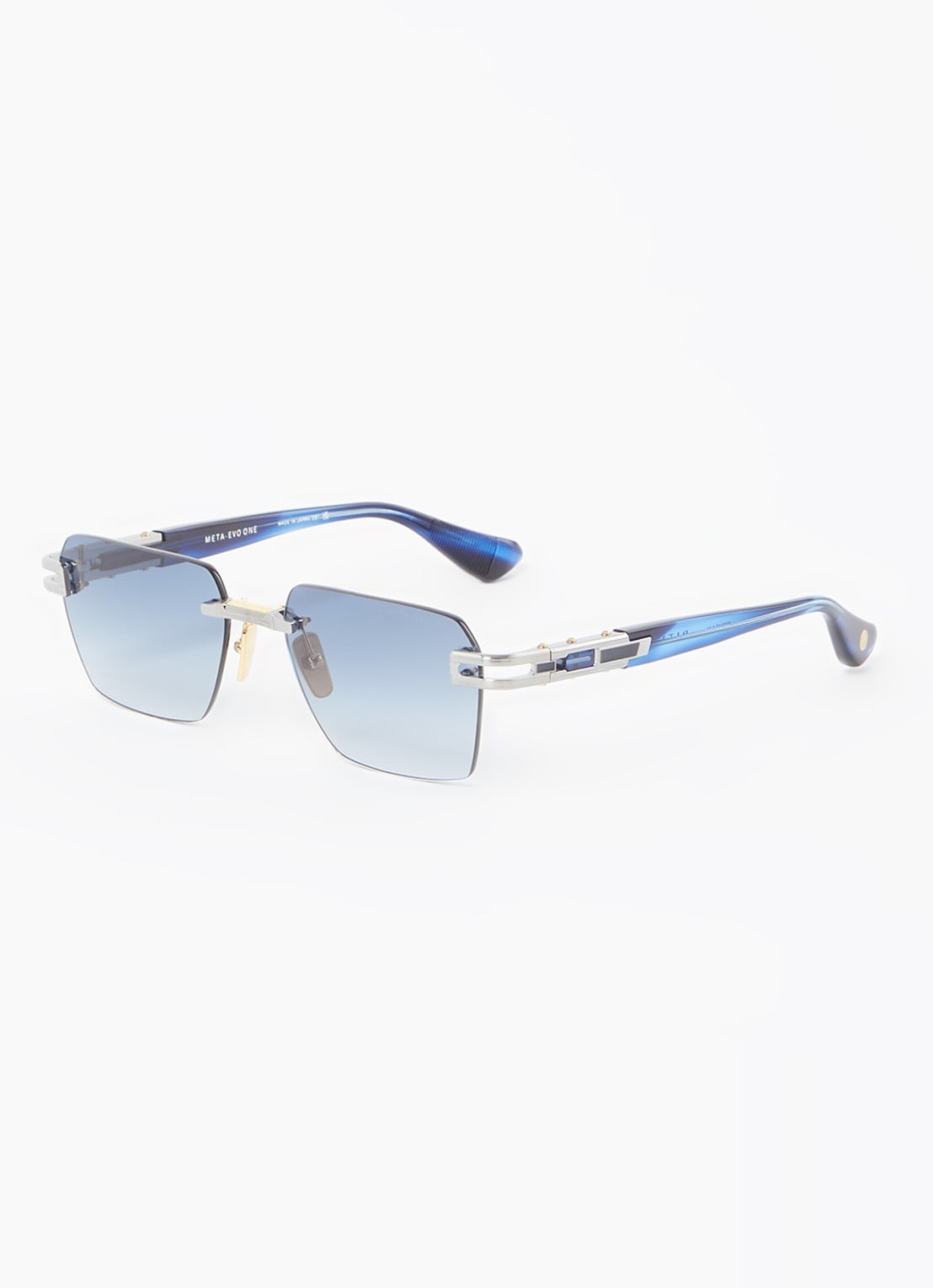 DITA Meta-Evo One zonnebril DTS147 - voorkant 2 zilver