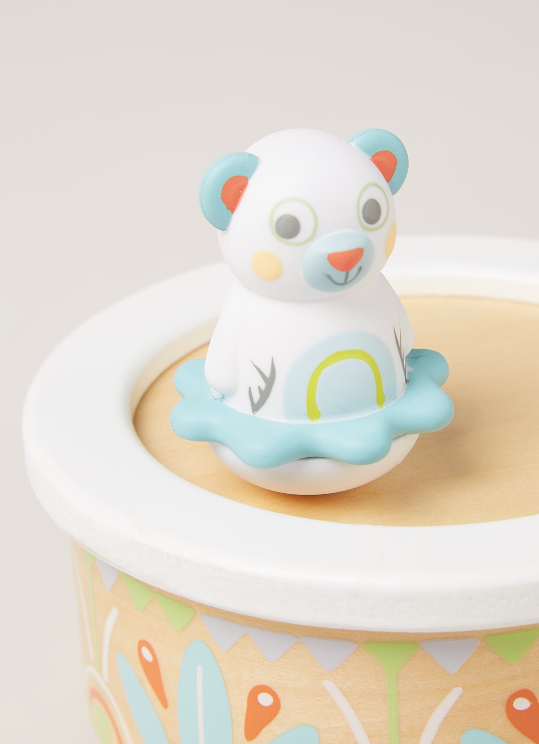 Djeco BabyMusic magnetisch muziekdoosje - detail wit