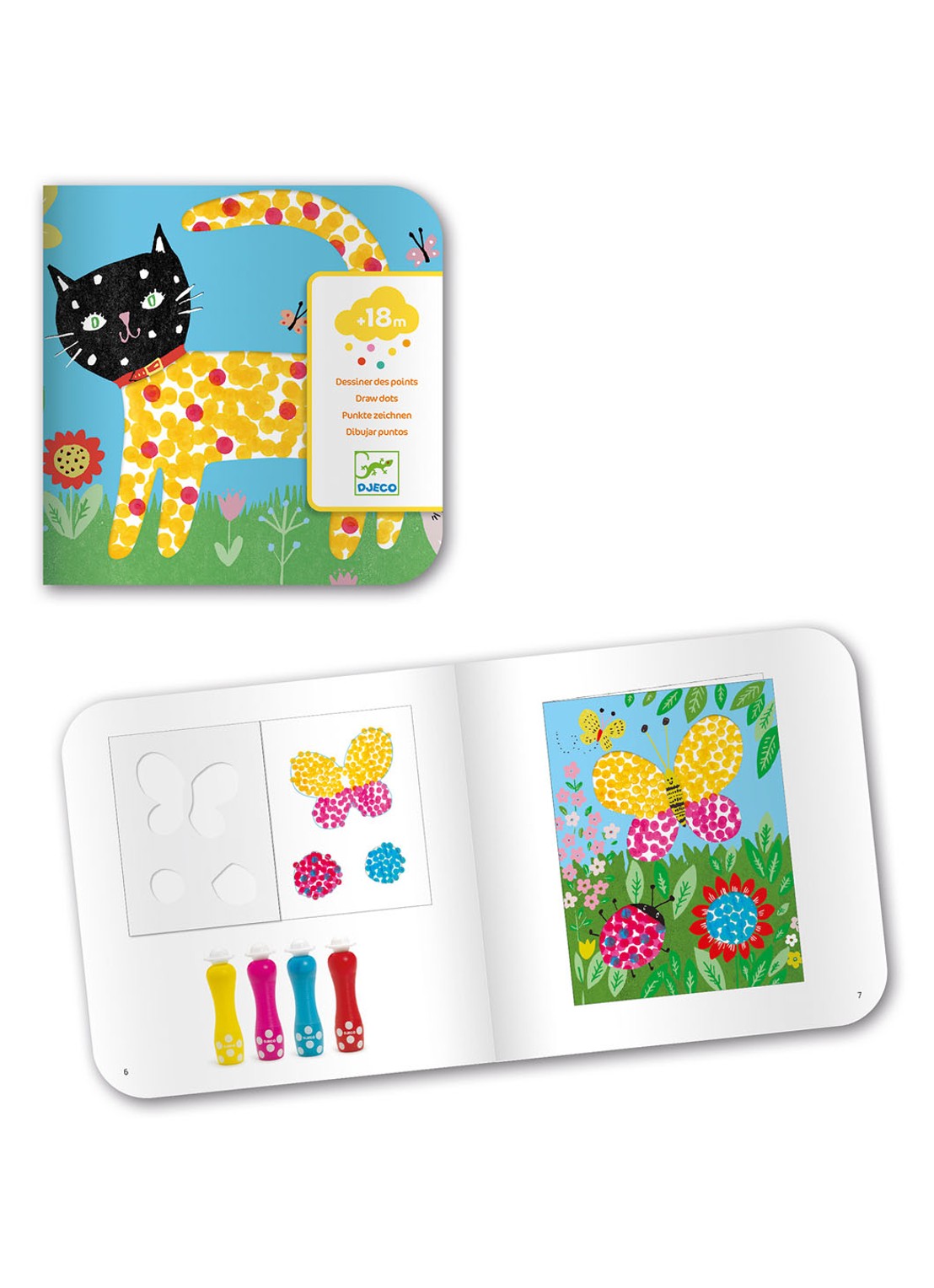 Djeco Small Dots tekenset  - detail 3 undefined