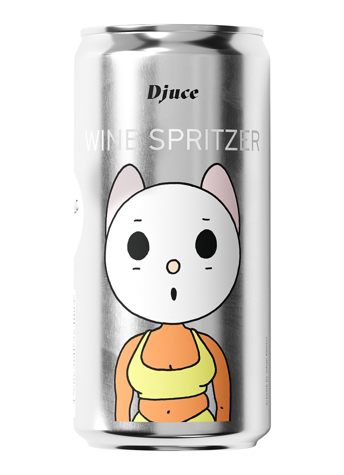 Djuce White Spritzer witte wijn 200 ml - voorkant undefined