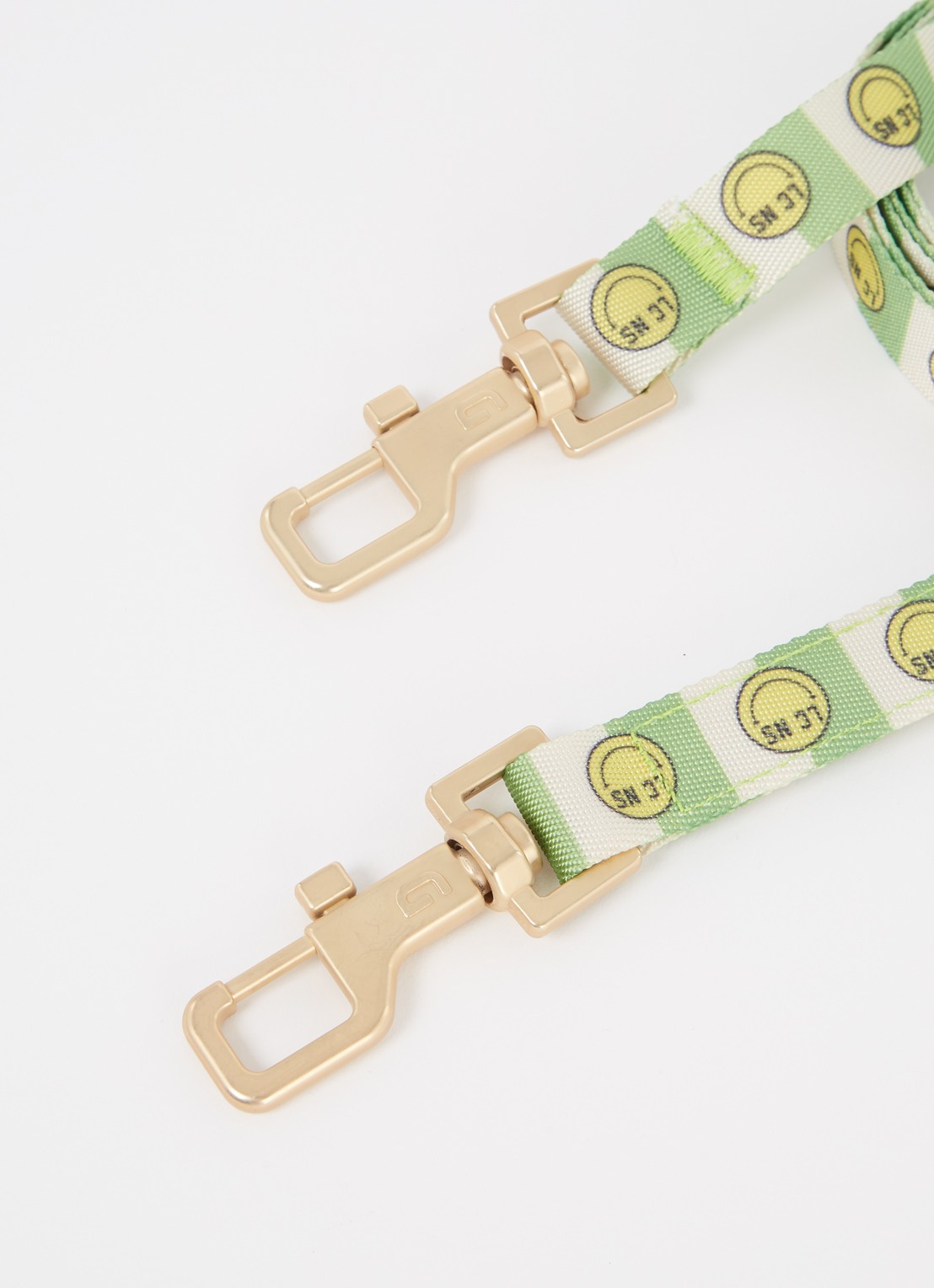 DOGGUO Smiley Leash hondenriem 200 cm - detail 2 groen
