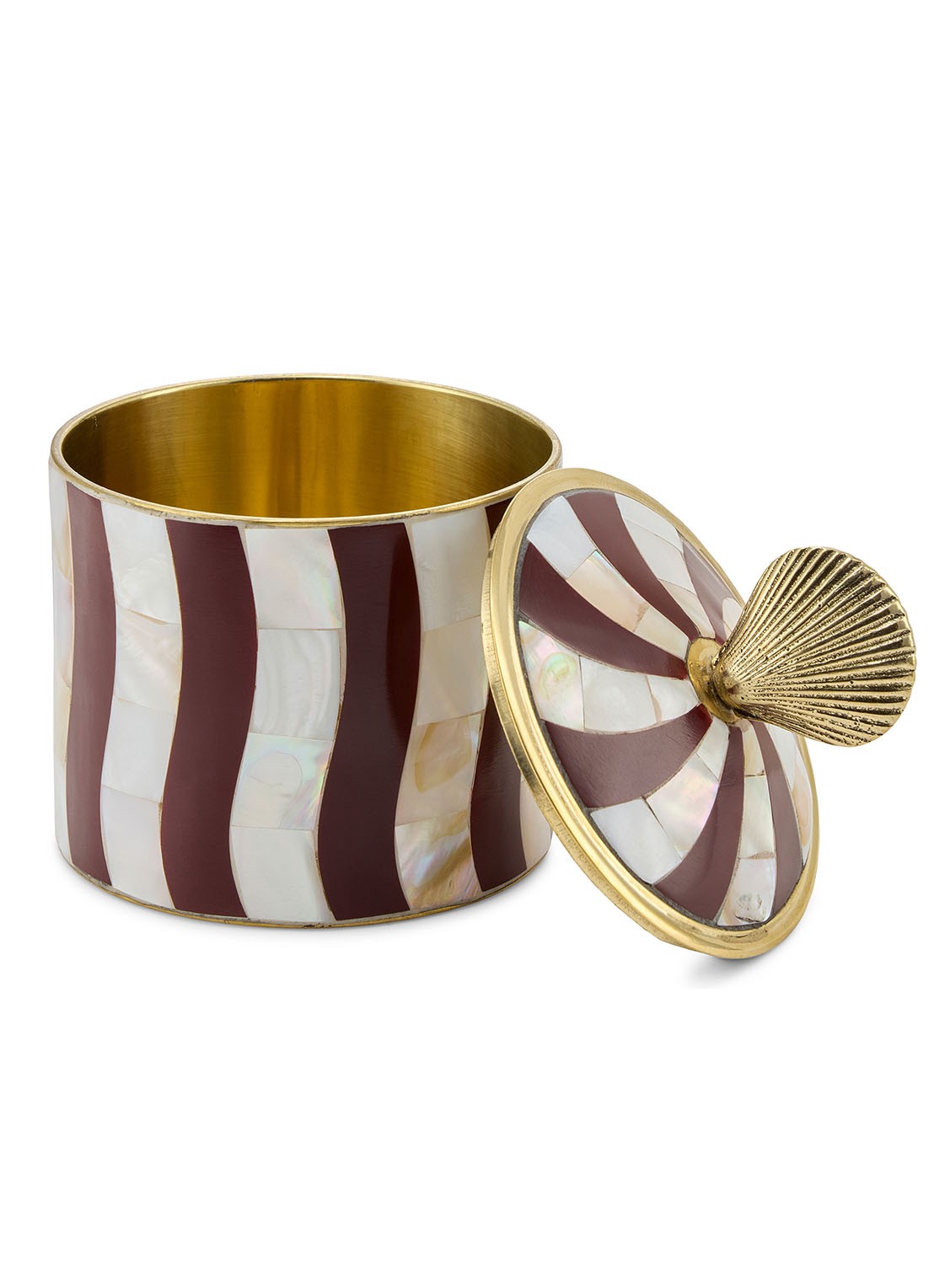 Doing Goods Abby Shell Circus blik - achterkant 4 bordeauxrood
