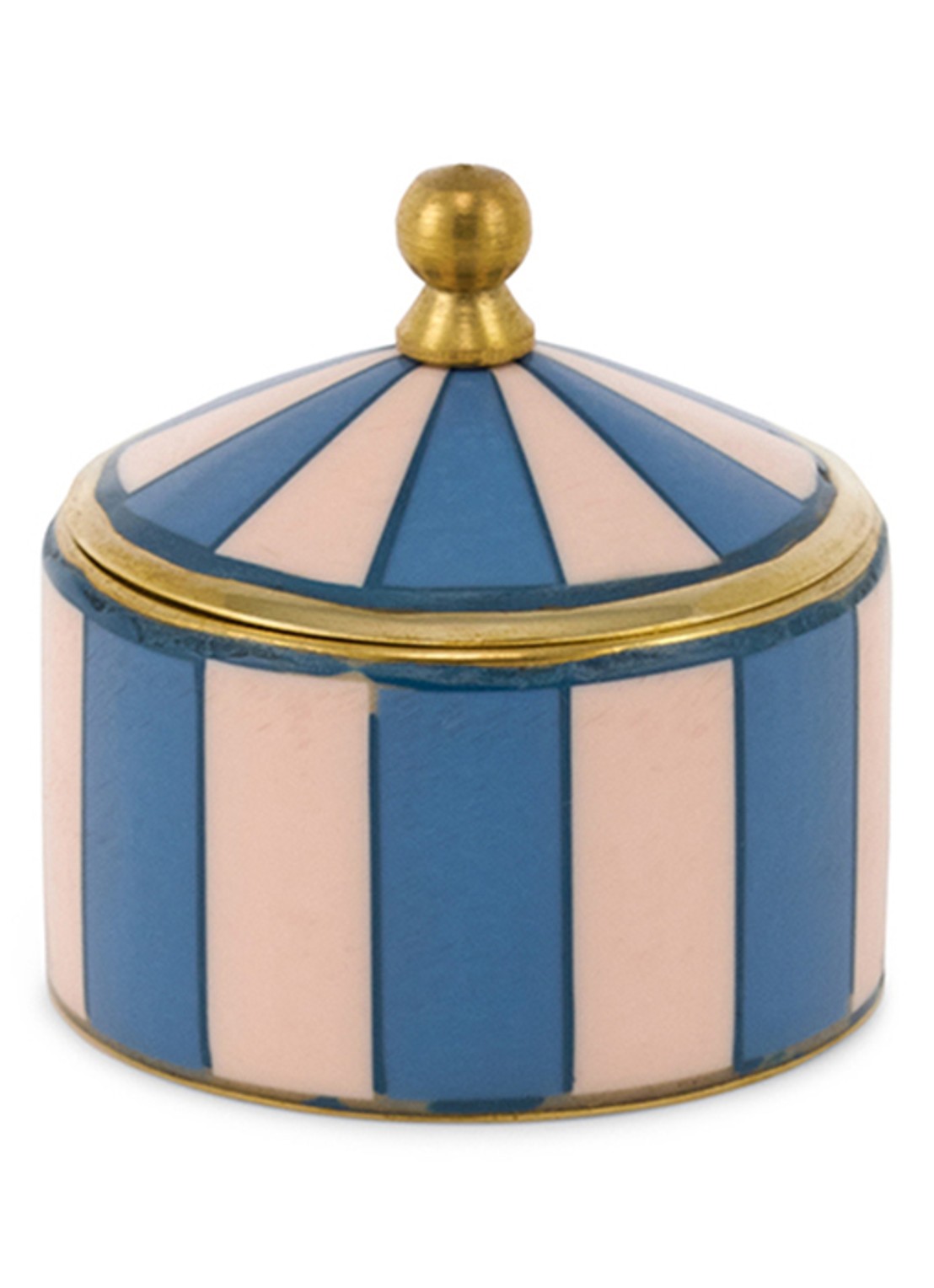 Doing Goods Bailey Circus opbergdoos 5 cm - voorkant 5 goud