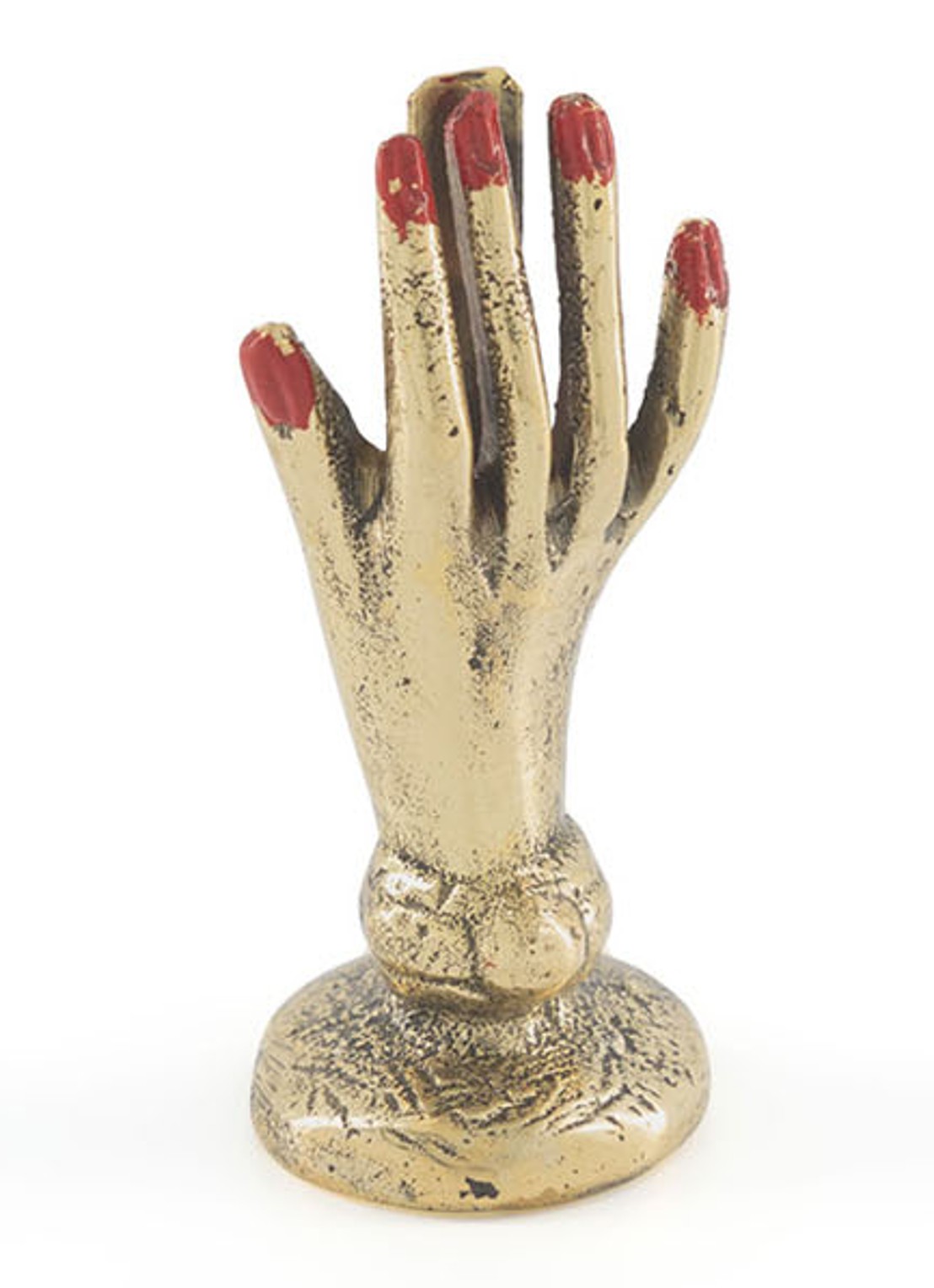 Doing Goods Bella Hand kaarthouder 6 cm - voorkant goud