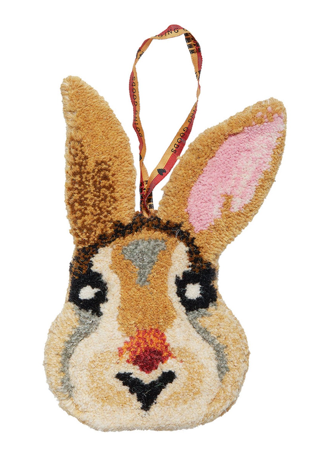 Doing Goods Betty Bunny hanger 26 cm - voorkant lichtbruin