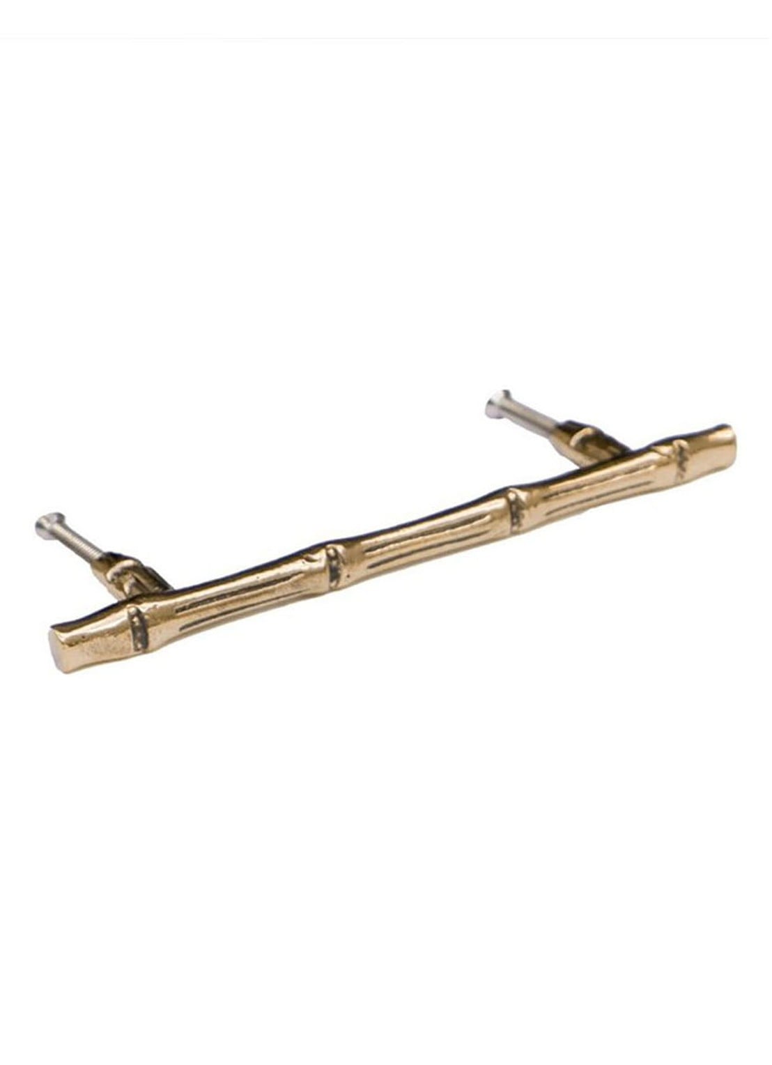 Doing Goods Bodhi Bamboo deurgreep - voorkant messing