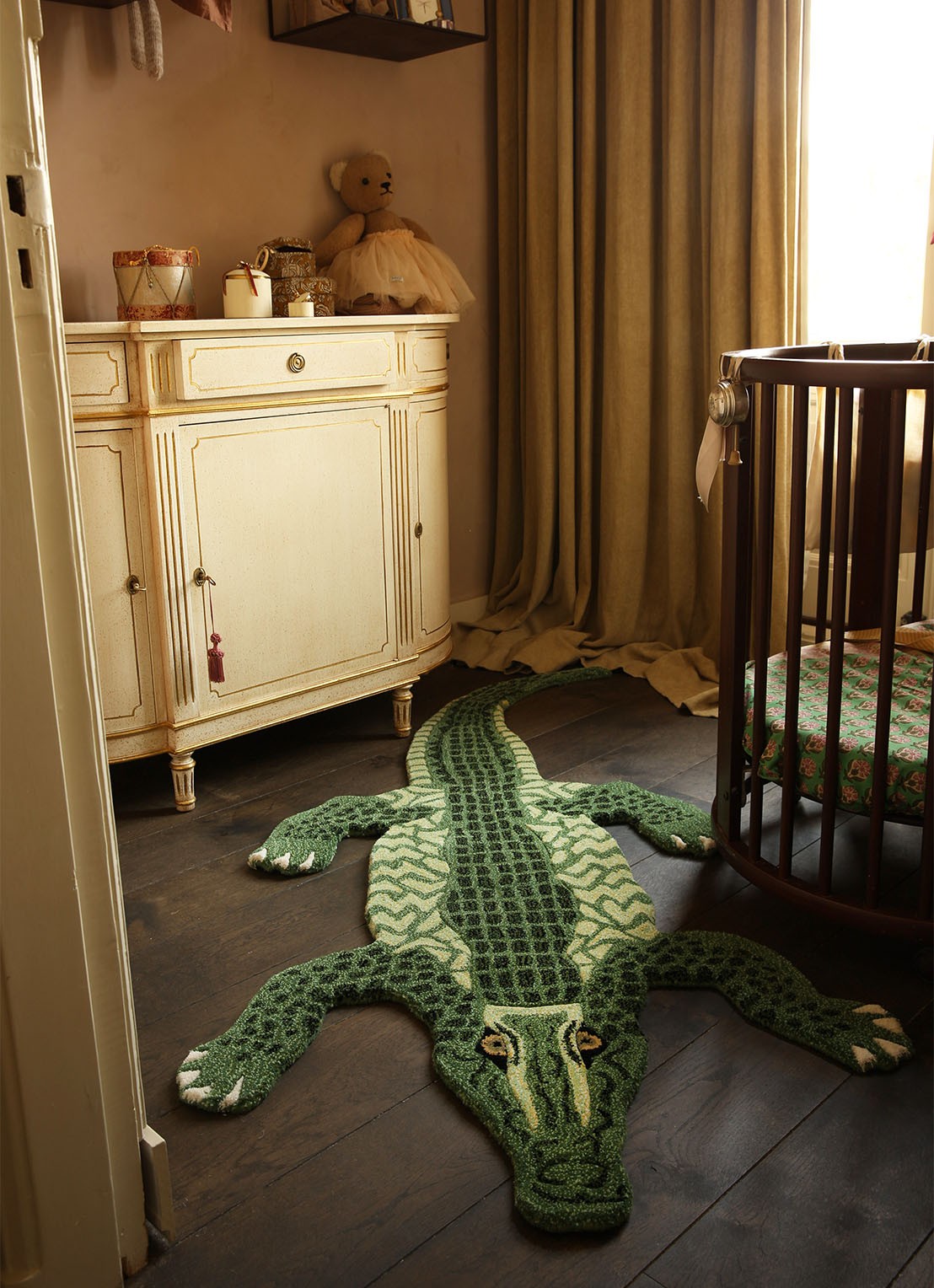 Doing Goods Coolio Crocodile vloerkleed 193 x 88 cm - detail 4 undefined