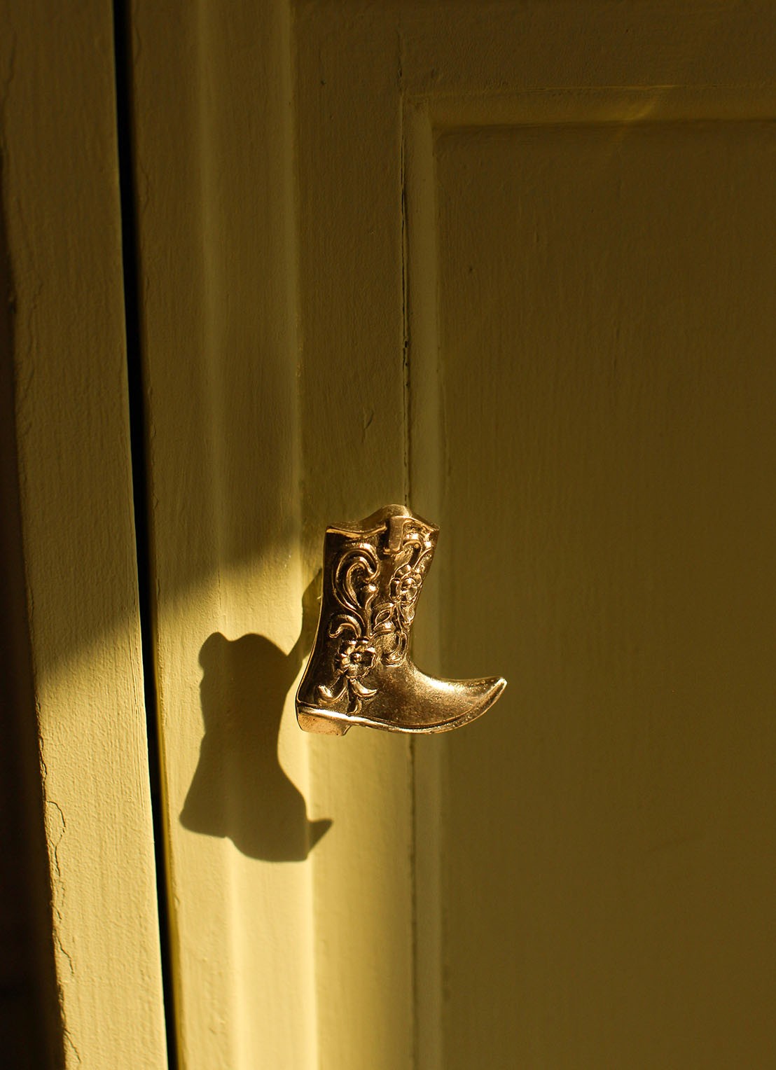 Doing Goods Dallas Boot deurknop 6 cm - voorkant 3 goud