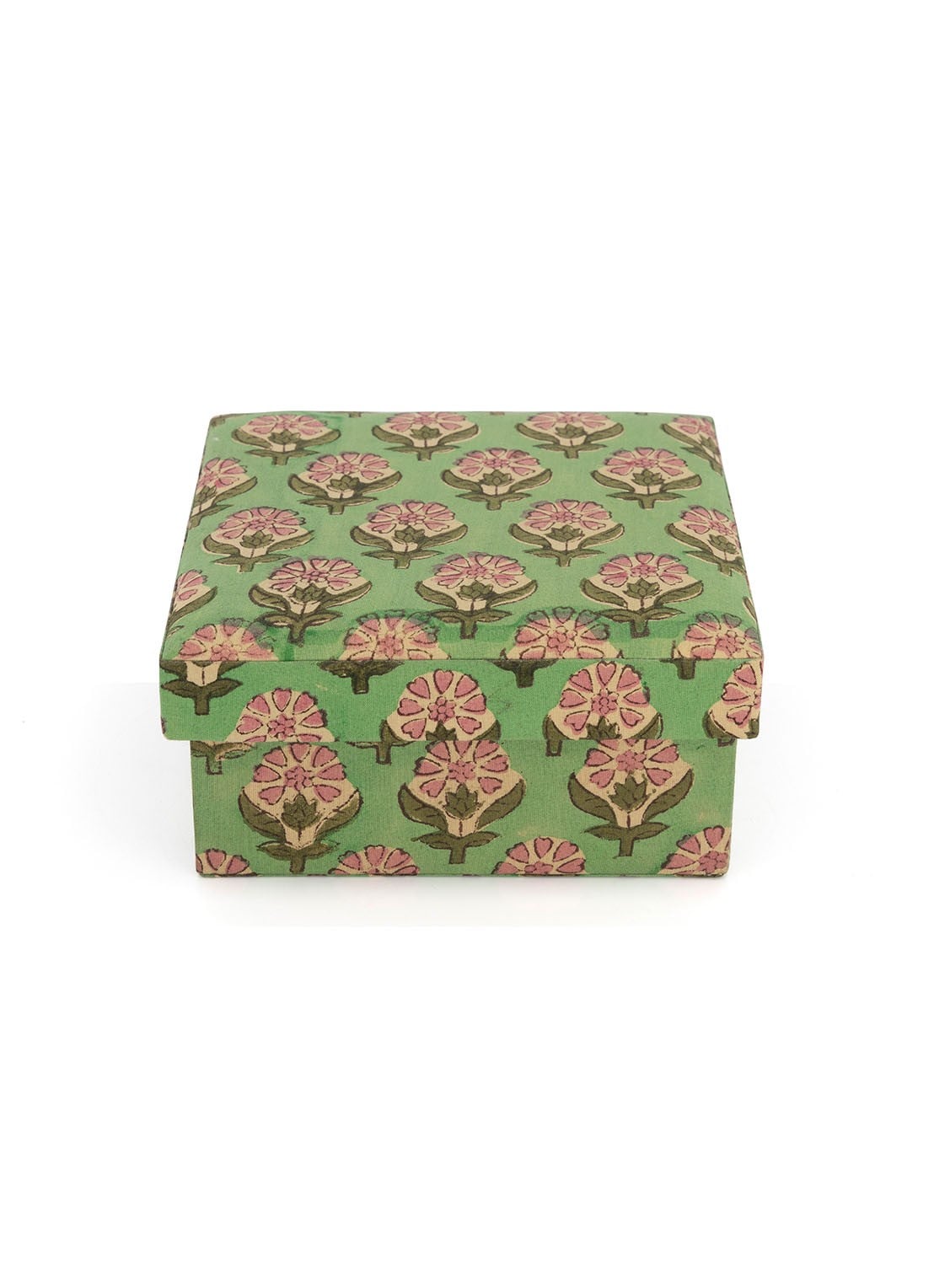 Doing Goods Emma doos set van 2 - voorkant groen
