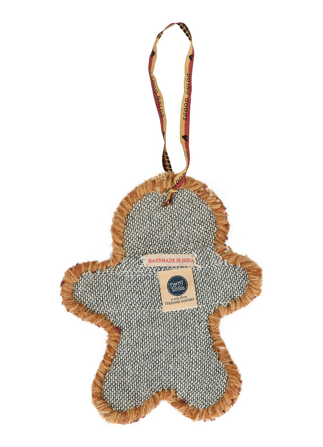 Doing Goods Ginger Bread hanger - achterkant 5 bruin