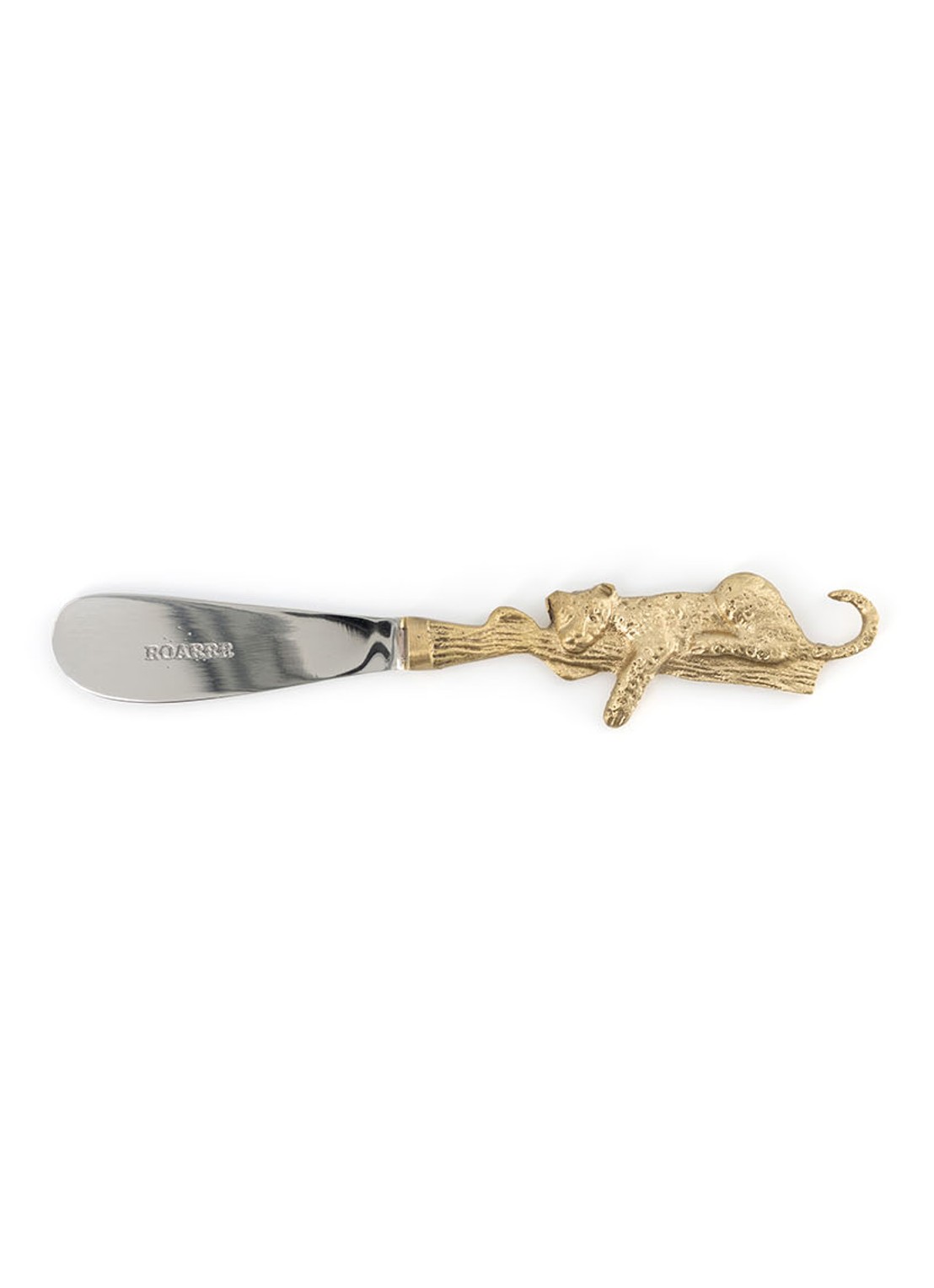 Doing Goods Jenna Luipaard Botermesje - voorkant 2 brons