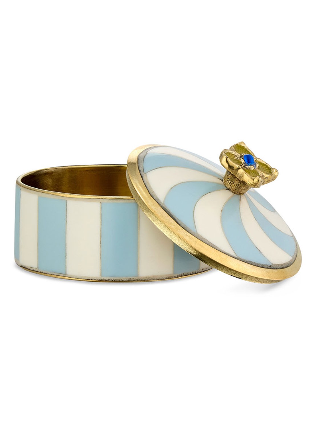 Doing Goods Lou sieradendoos - achterkant 4 blauw