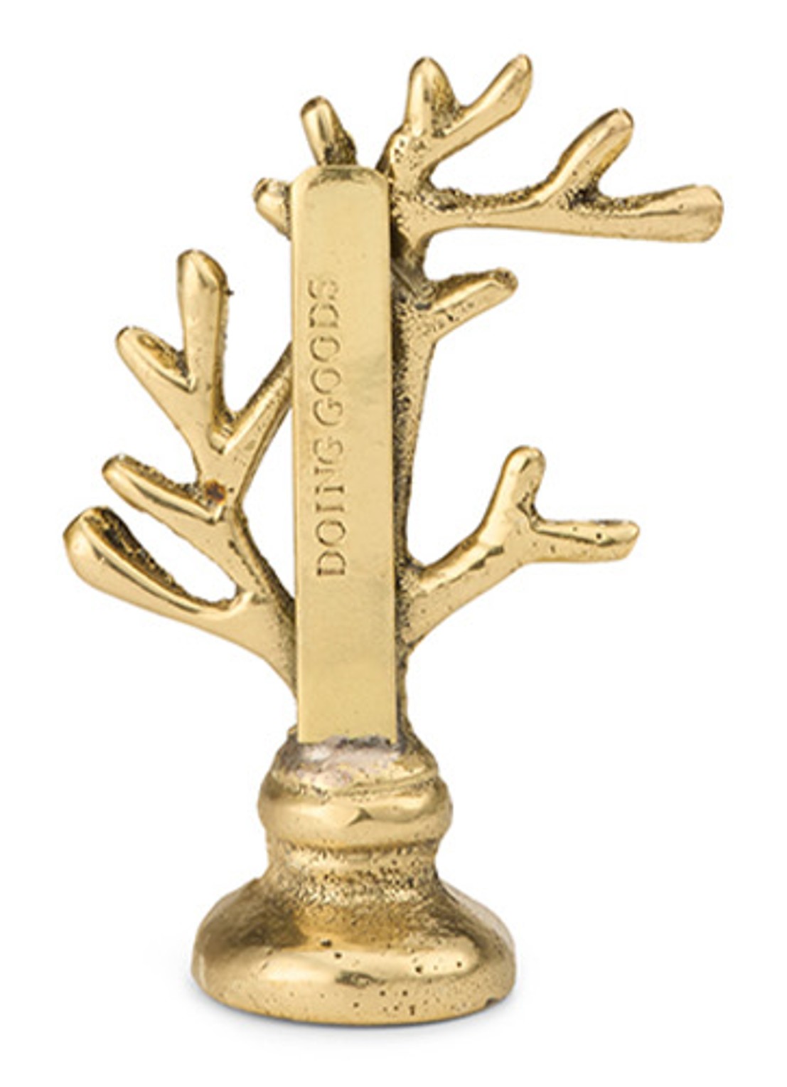 Doing Goods Marie Coral kaarthouder 6 cm - achterkant 4 goud