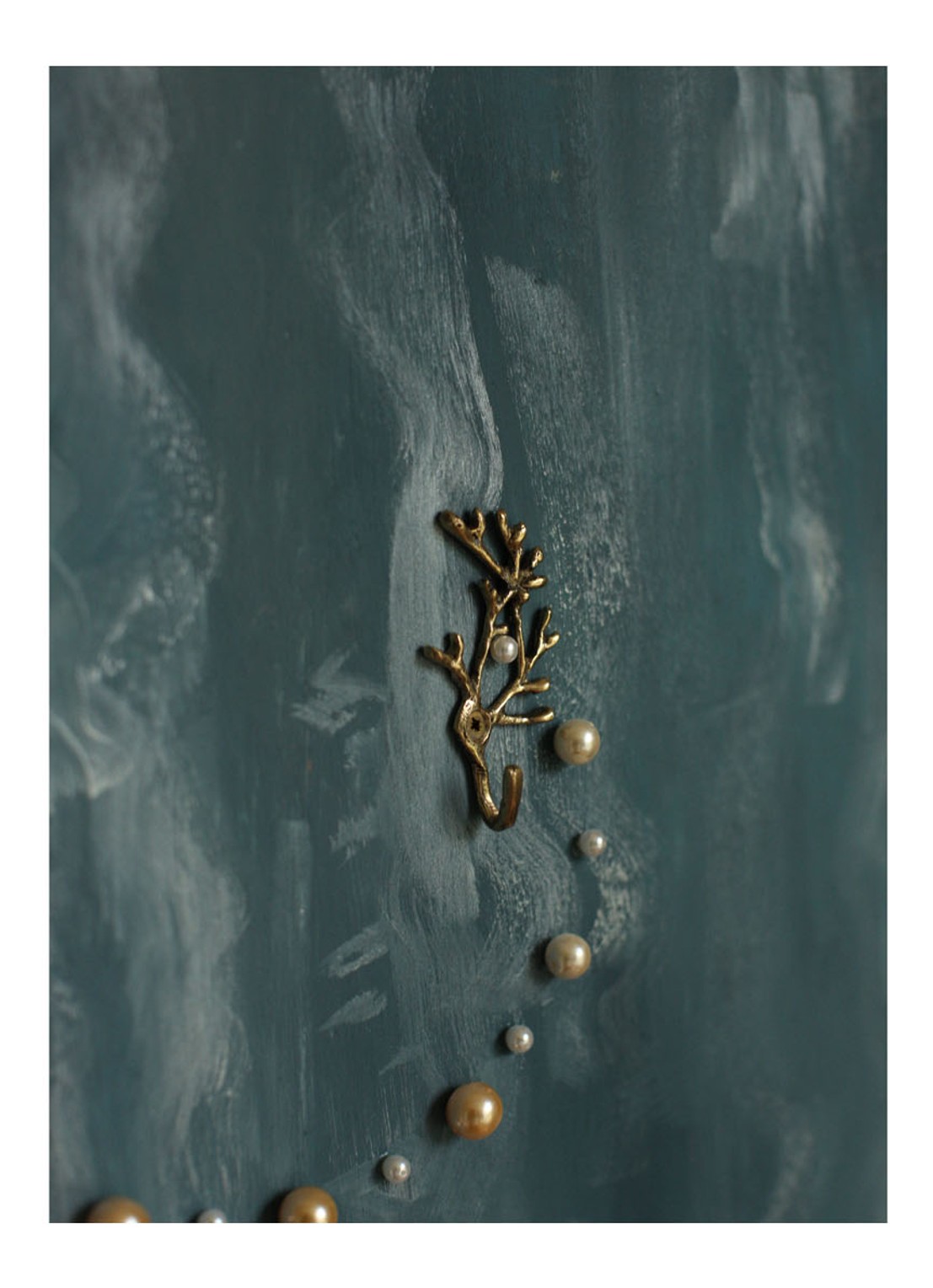 Doing Goods Marie Coral wandhaak set van 2 - detail 4 goud
