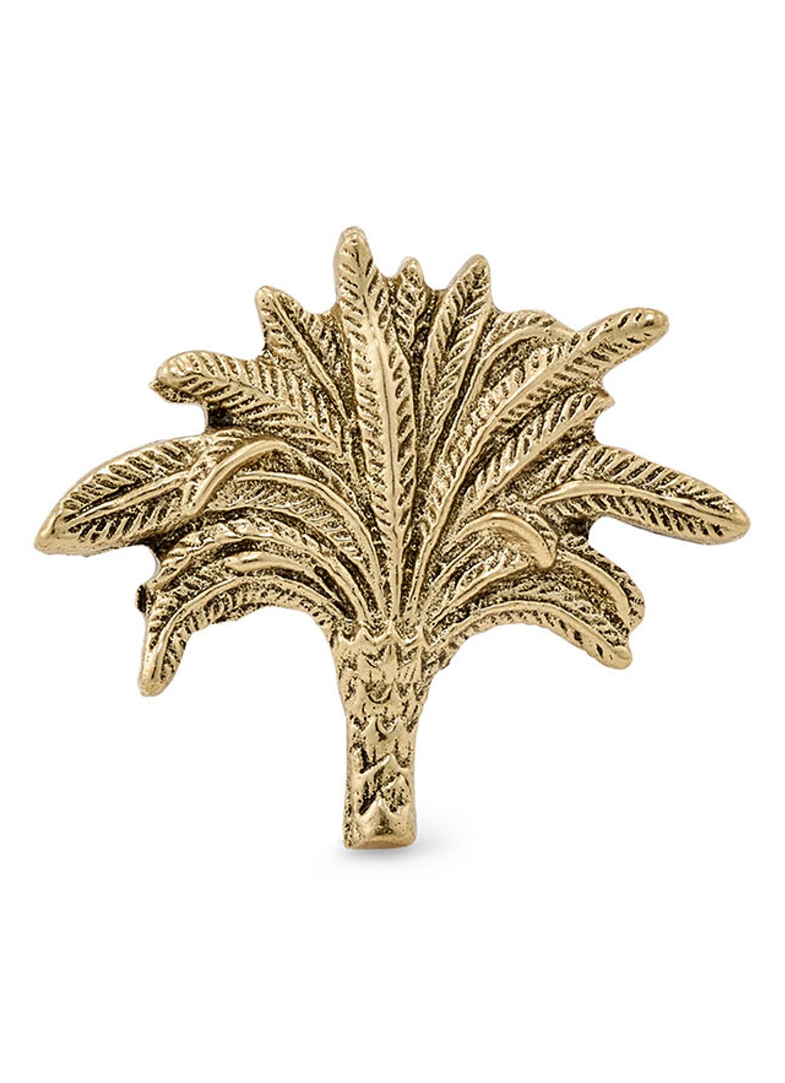 Doing Goods Marlin Palm knop - voorkant brons