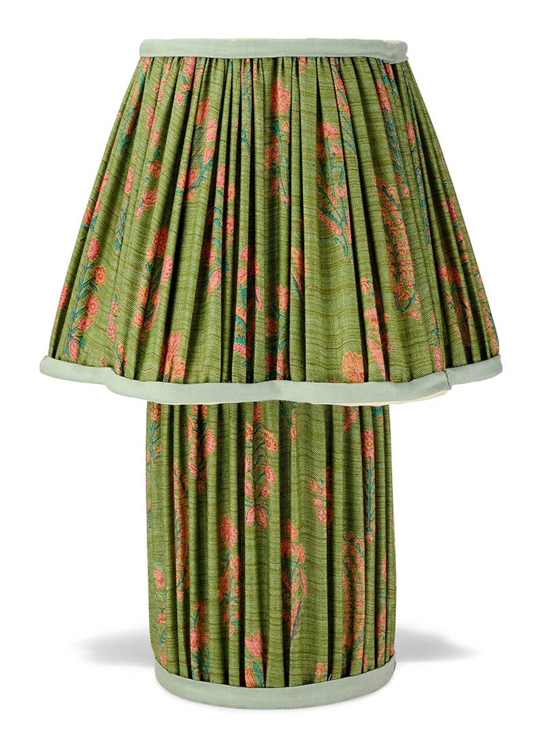 Doing Goods Myra tafellamp 35 cm - voorkant groen