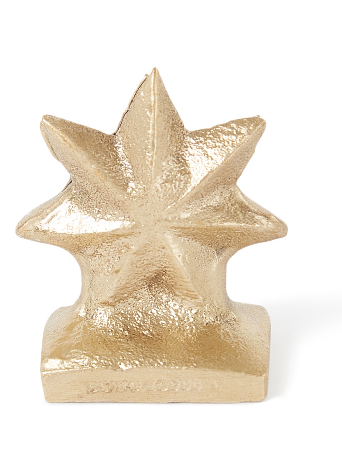 Doing Goods Oda Star kaarthouder 3 cm - voorkant goud