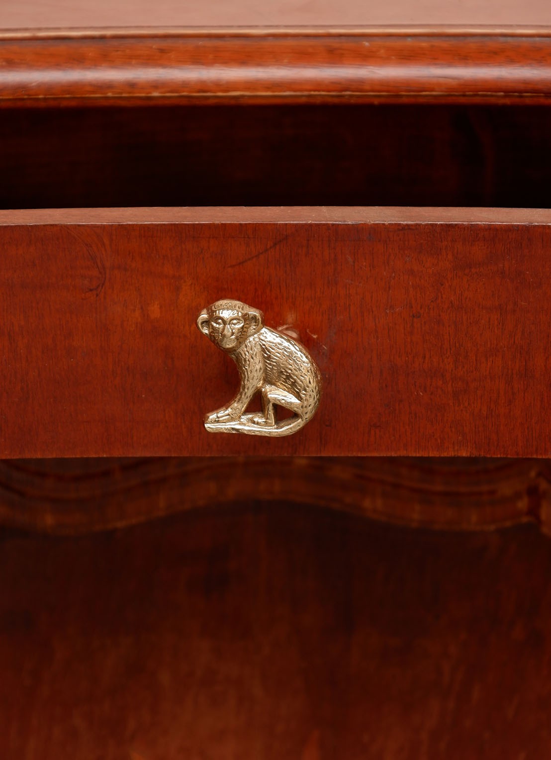 Doing Goods Peppin Monkey deurknop rechts - voorkant 2 goud