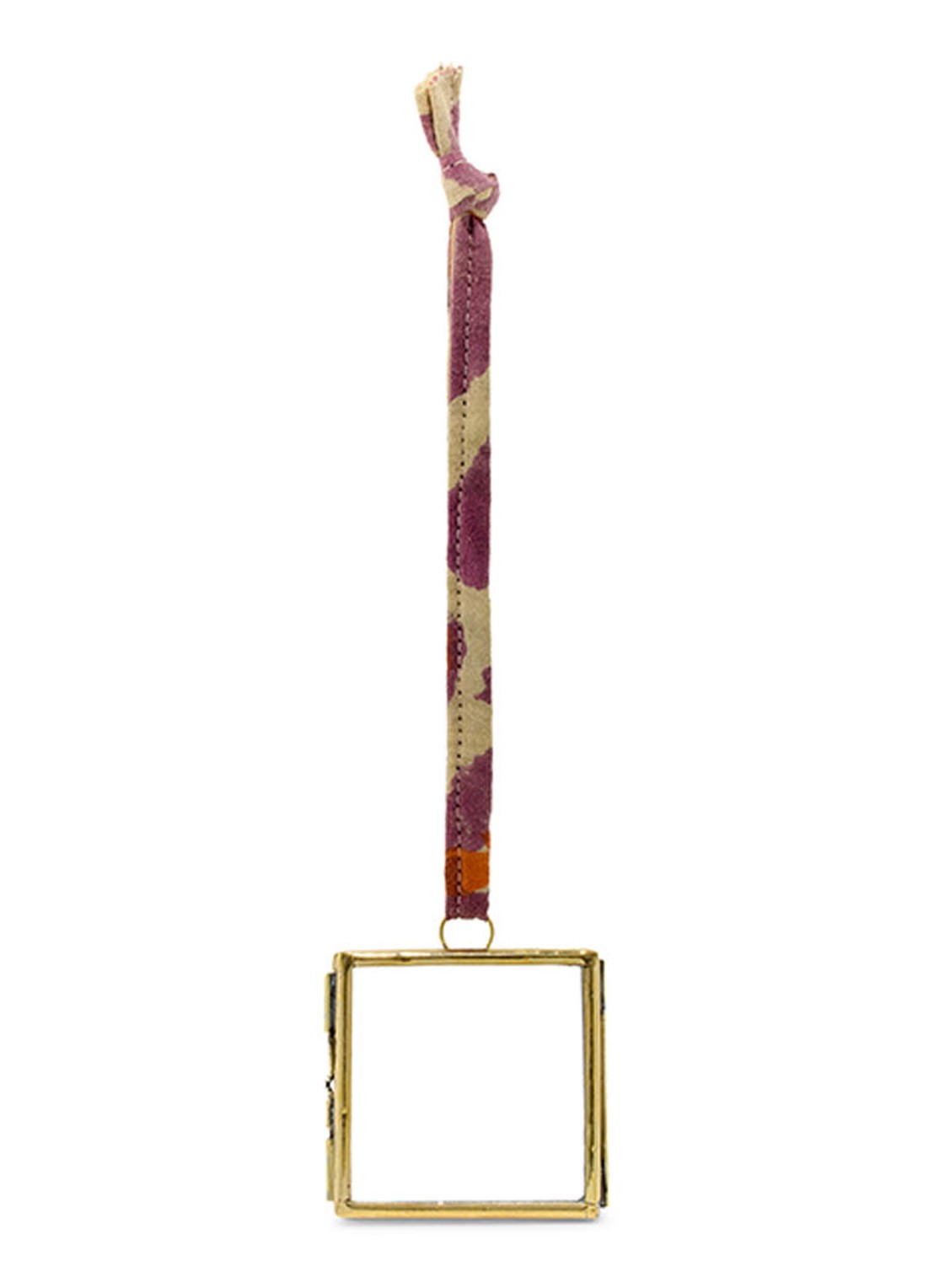 Doing Goods Pink Leopard fotolijst - voorkant brons