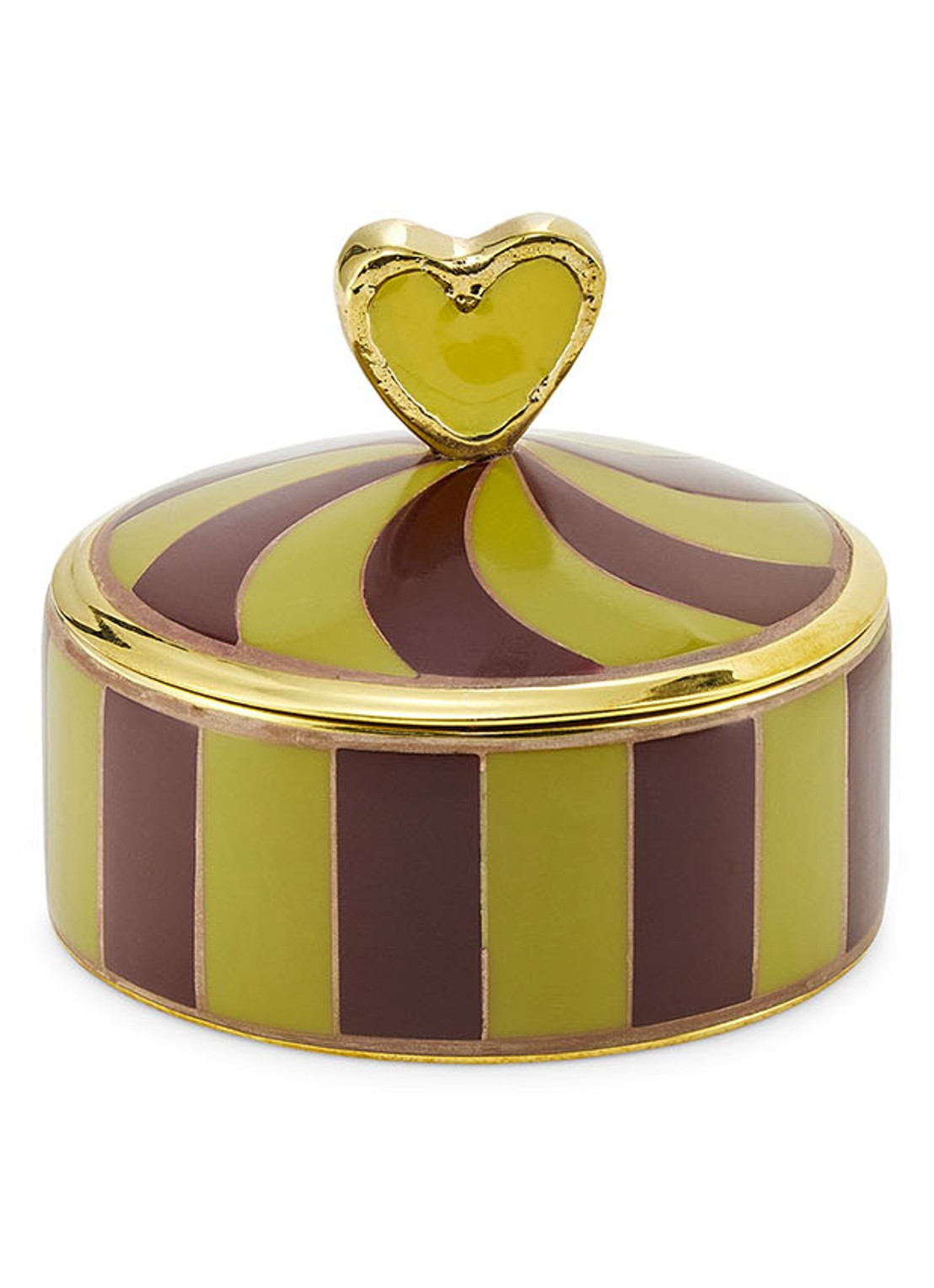 Doing Goods Pyar Heart Circus blik - voorkant 2 donkergeel