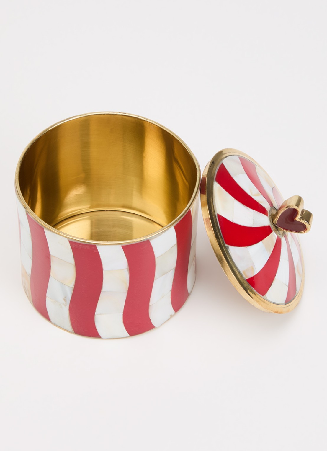 Doing Goods Pyar Heart Circus opbergdoos - voorkant 2 rood