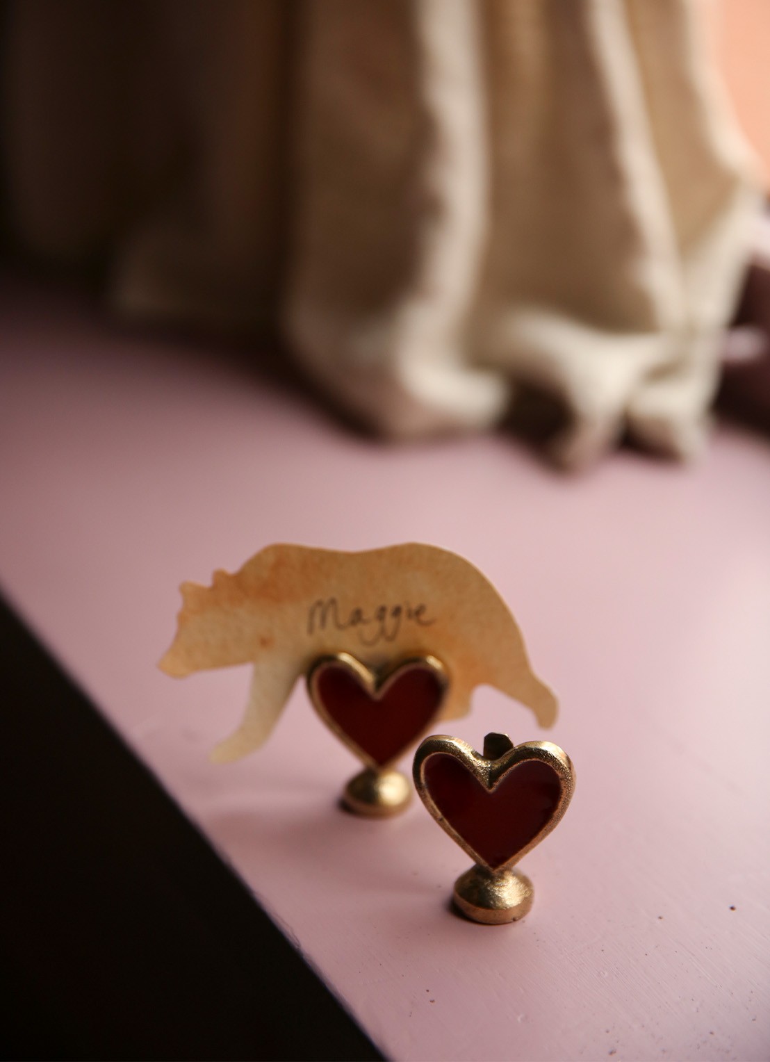 Doing Goods Pyar Heart fotohouder - voorkant 2 rood