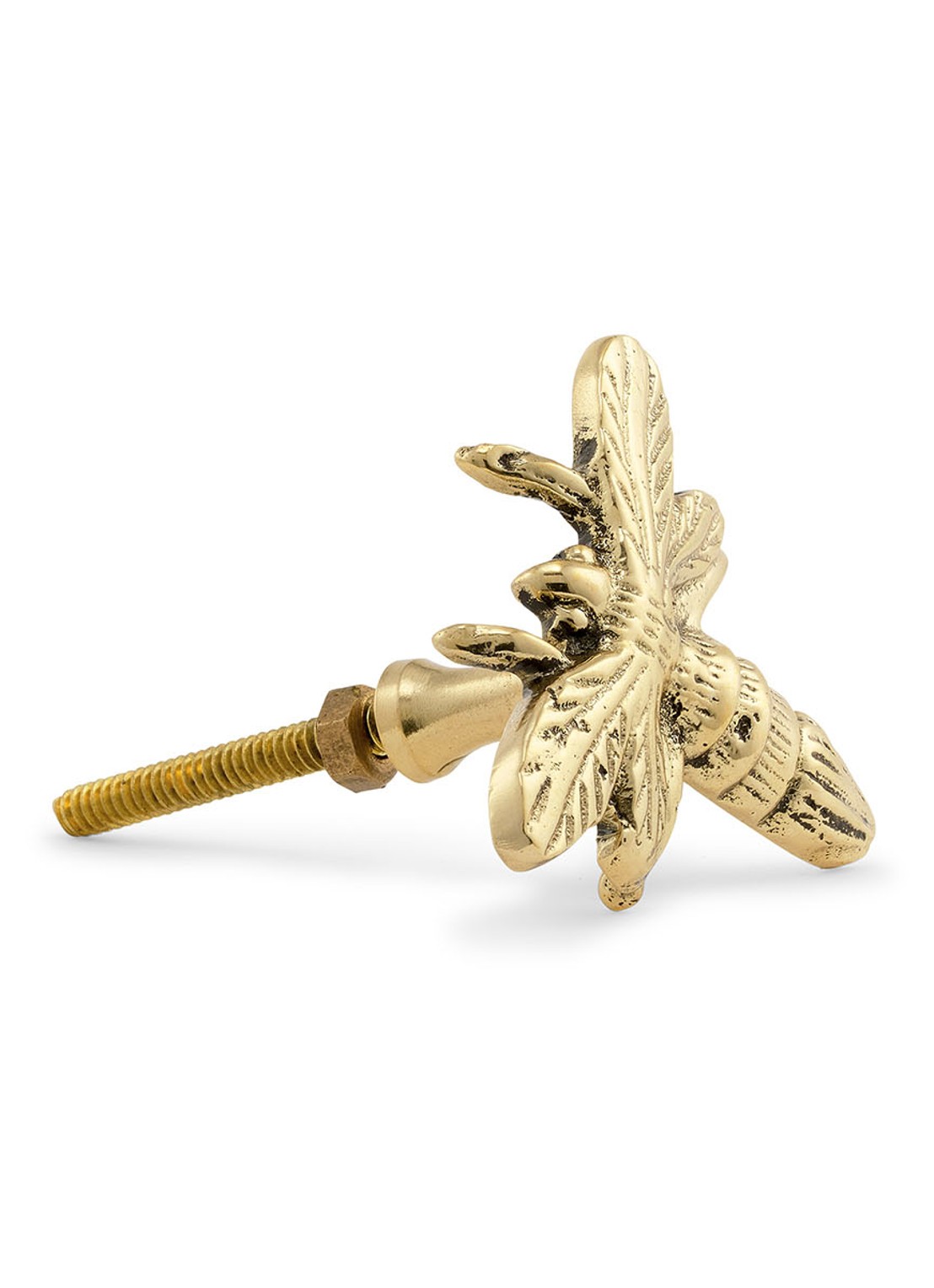 Doing Goods Queen Bee knop - achterkant brons