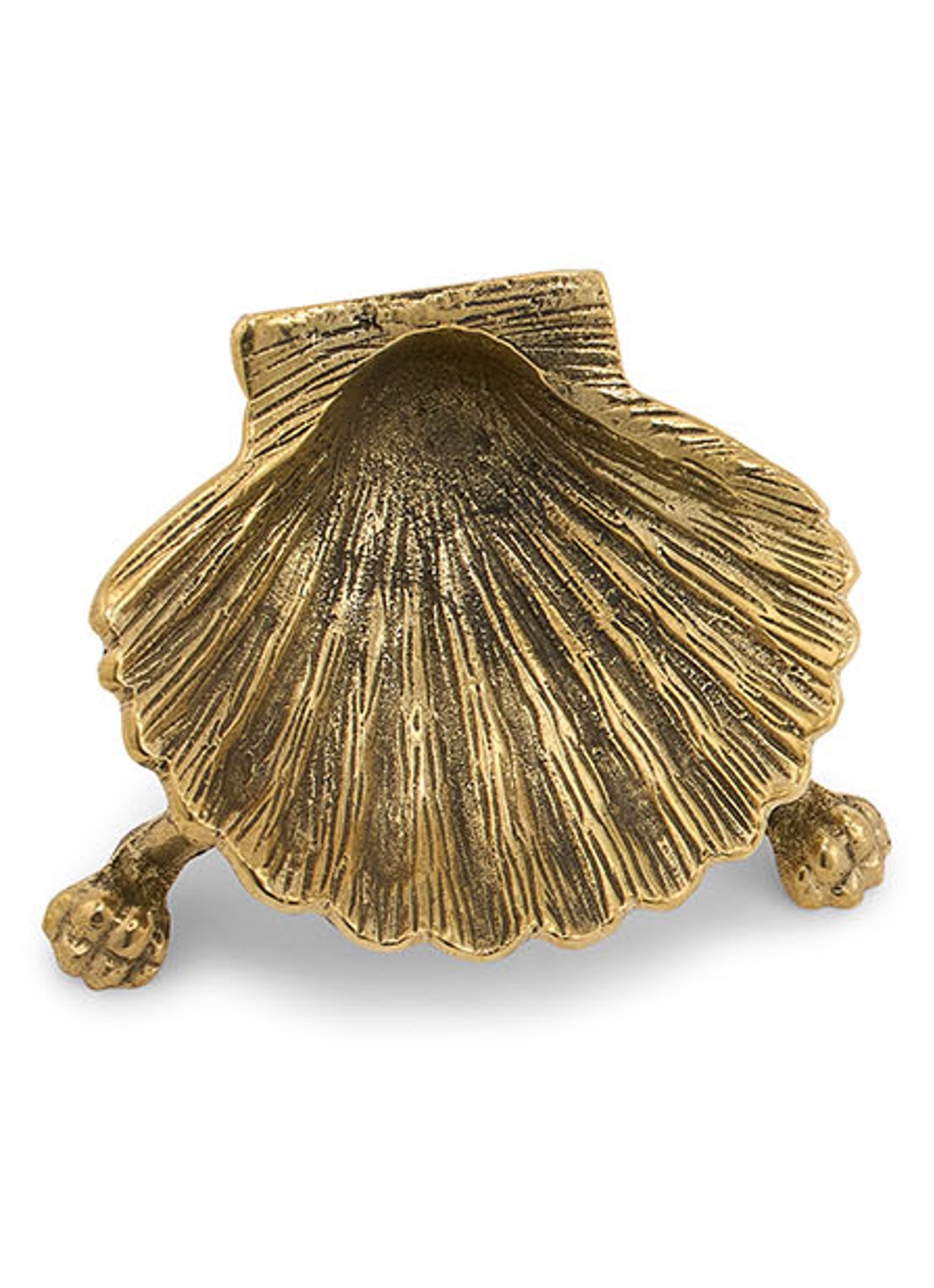 Doing Goods Scarlett Schelp schaal 7 x 8 cm - voorkant 2 brons