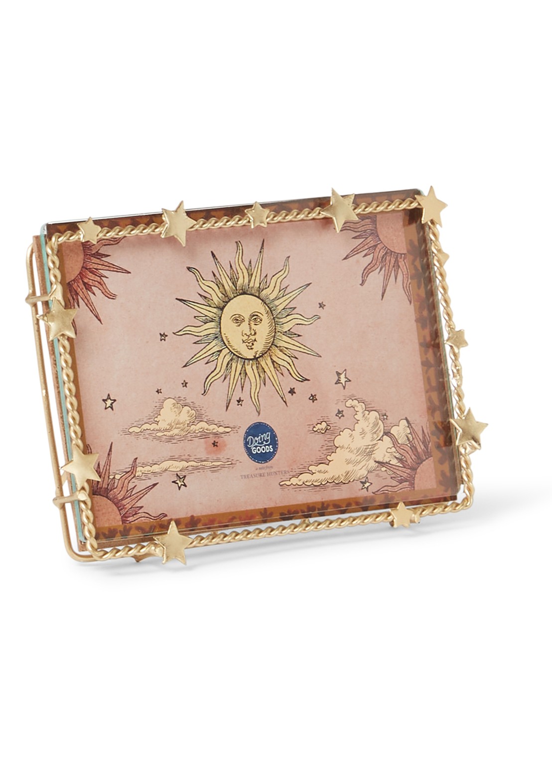 Doing Goods Stacie Star fotolijst 17 x 12 cm - voorkant goud