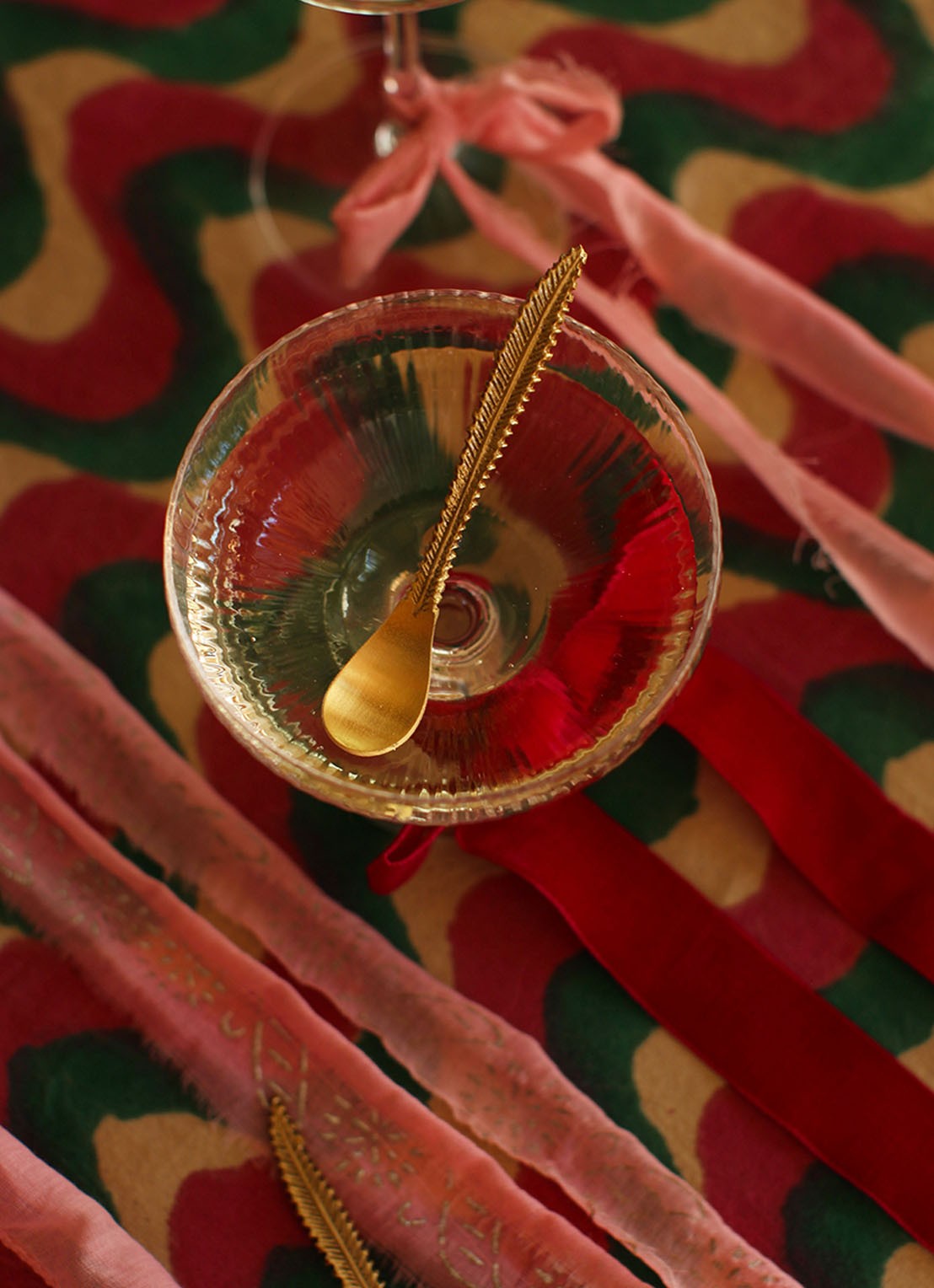 Doing Goods Stella Veren theelepel set van 4 - detail 2 brons