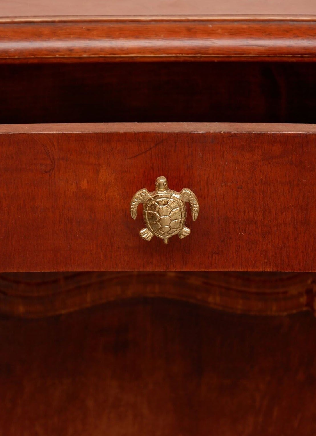 Doing Goods Tommy Turtle deurknop  - voorkant 4 goud