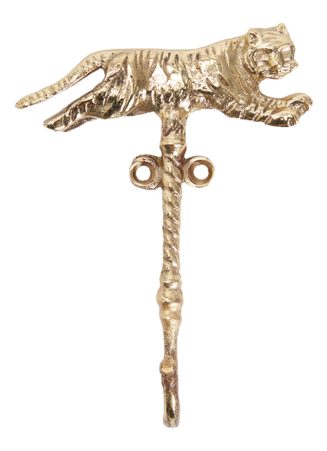 Doing Goods Tyler Tiger wandhaak - voorkant goud