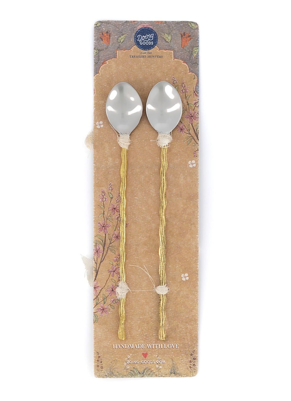 Doing Goods Wavy lepel set van 2 - achterkant 4 goud