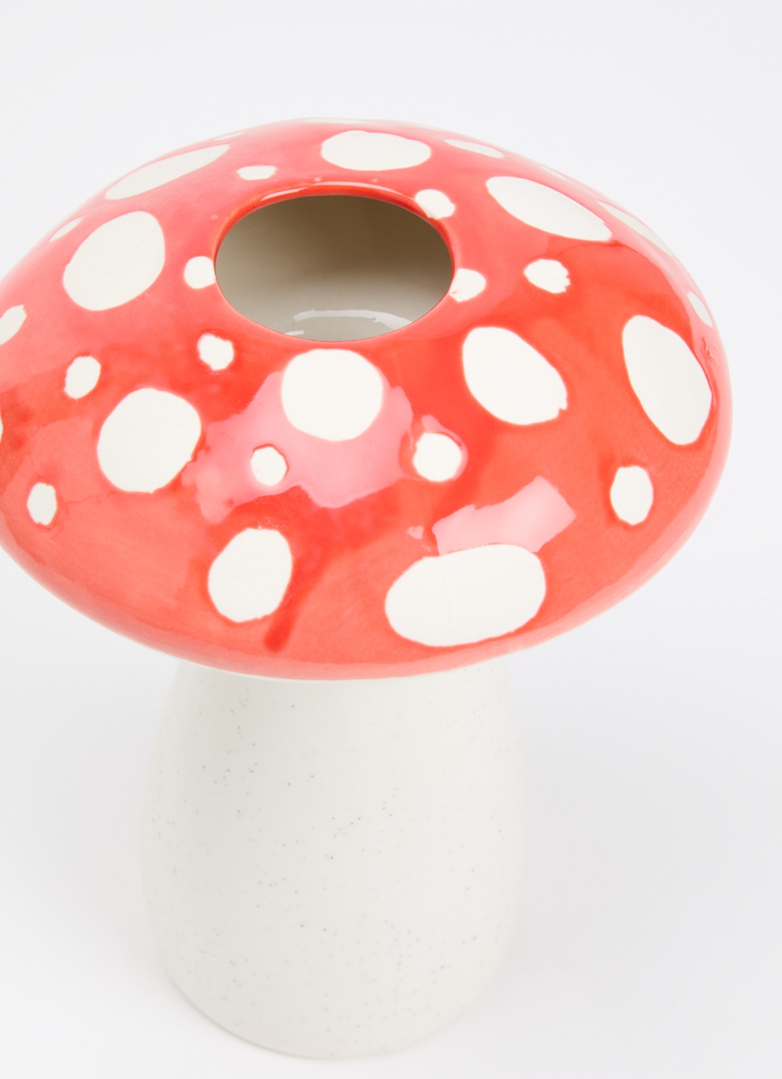 DOIY Amanita Large vaas 18 cm - voorkant 2 rood