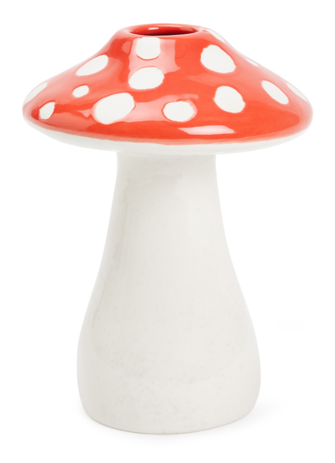 DOIY Amanita Small vaas 15 cm - voorkant rood