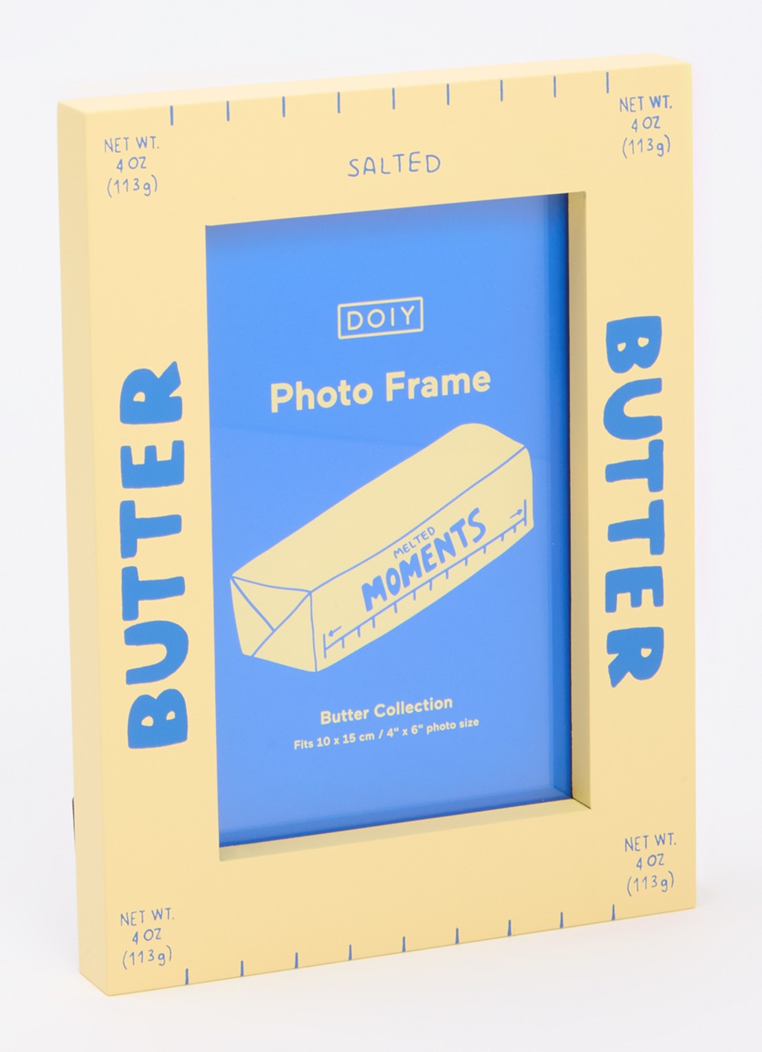 DOIY Butter fotolijst - voorkant 2 vanillegeel