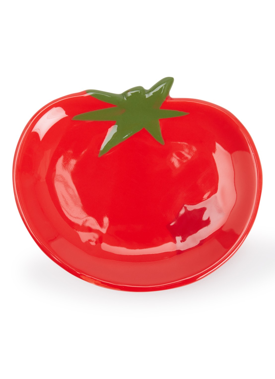 DOIY Dolce Vita trinket schaal 11 cm - voorkant rood