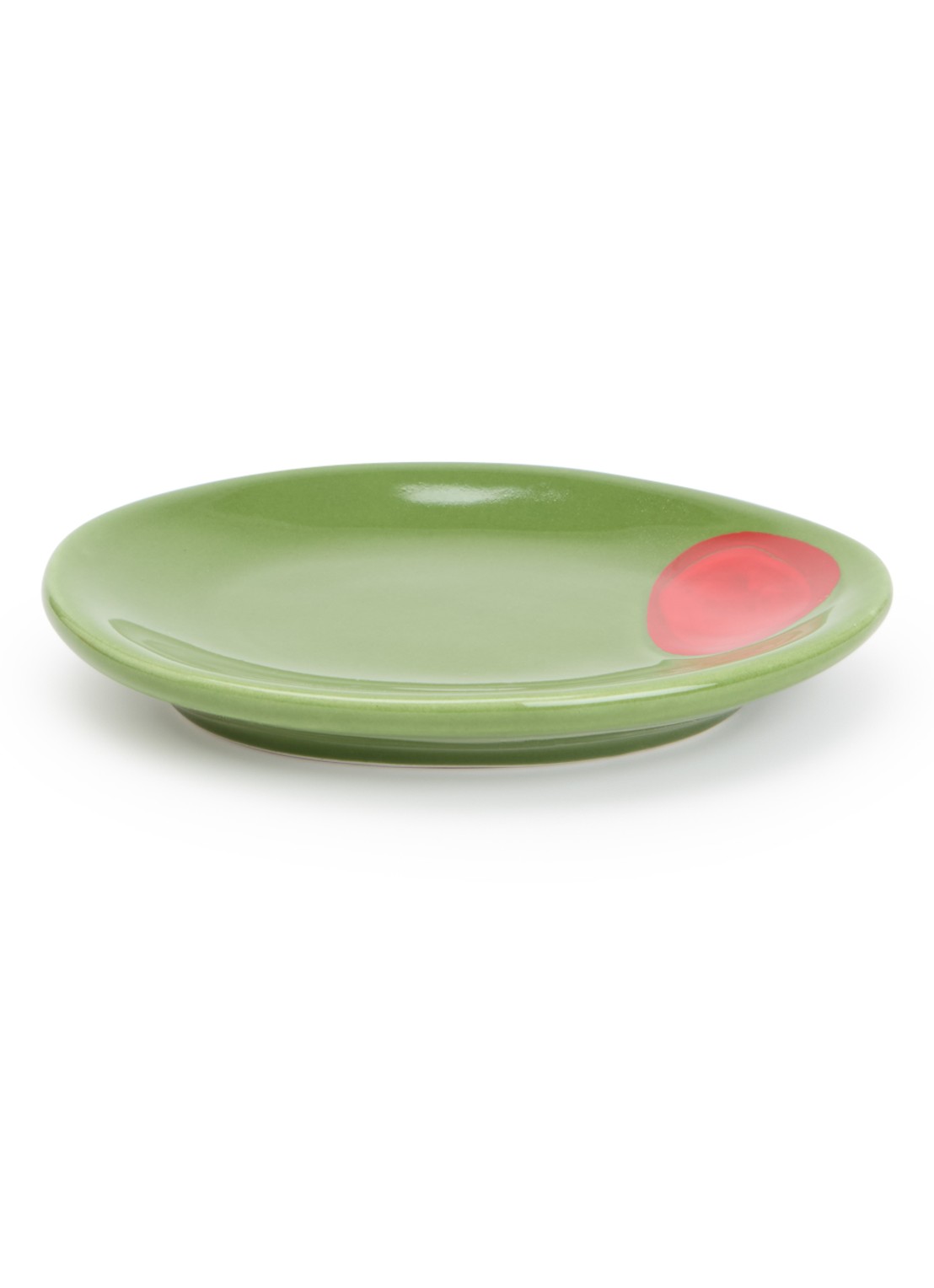 DOIY Olivia opbergschaal 12 x 9 cm - voorkant groen