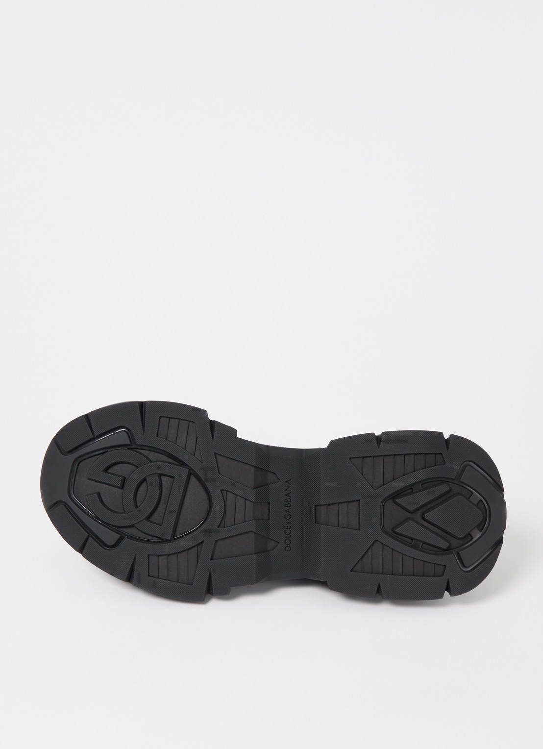 Dolce & Gabbana Airmaster sneaker met gebreid bovenwerk - detail 7 zwart