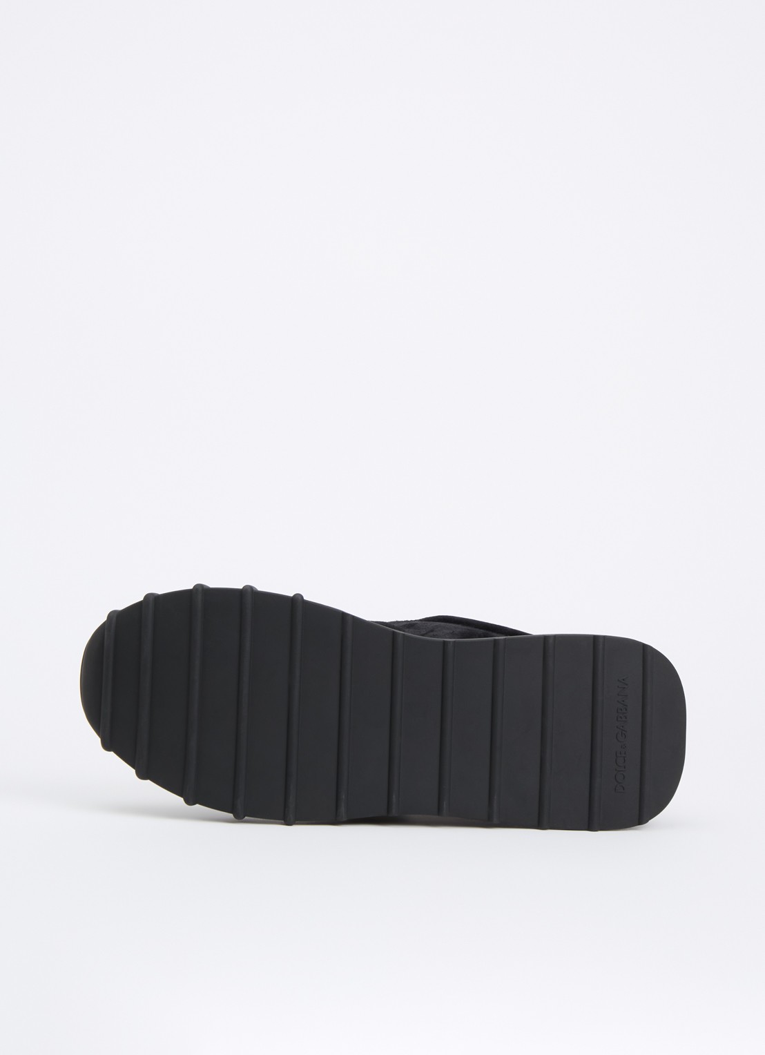Dolce & Gabbana Athletic sneakers van kalfssuède - detail 5 zwart