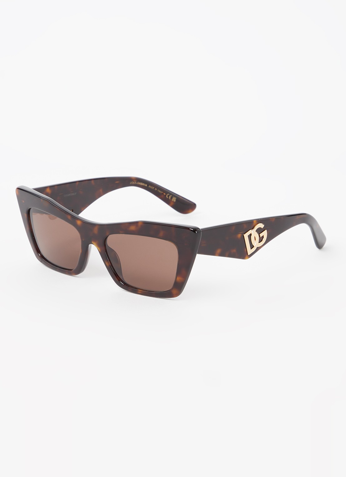Dolce & Gabbana Barocco zonnebril DG4435 - voorkant bruin
