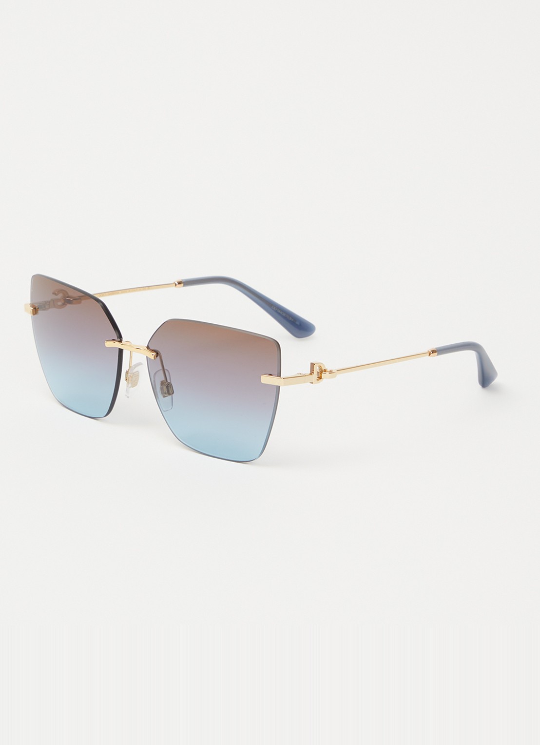 Dolce & Gabbana Buttefly zonnebril DG2321 - voorkant goud