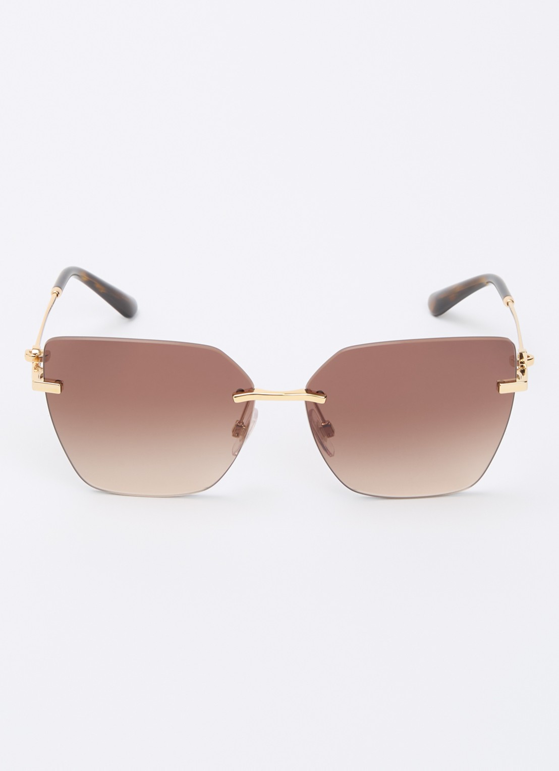 Dolce & Gabbana Butterfly zonnebril DG 2321  - detail 2 bruin
