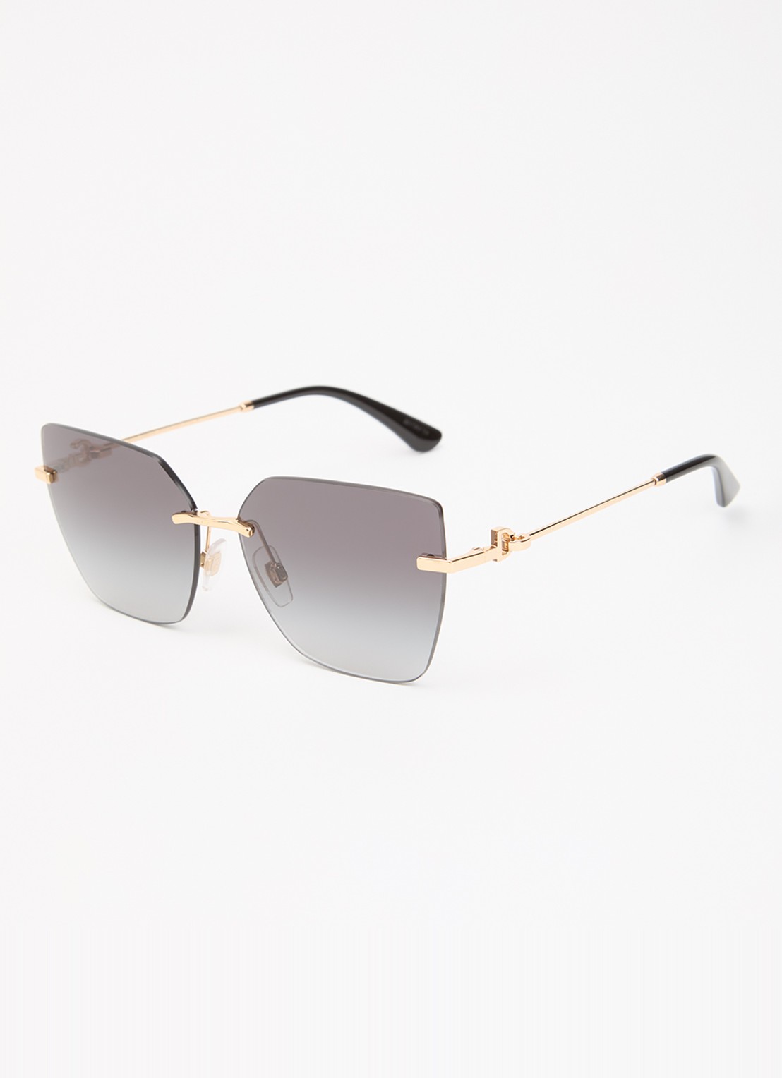 Dolce & Gabbana Butterfly zonnebril DG2321 - voorkant goud