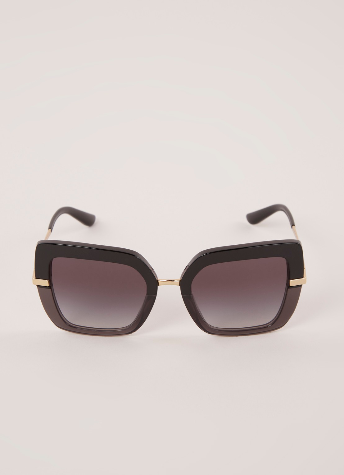 Dolce & Gabbana Butterfly zonnebril DG4373 - voorkant 2 zwart
