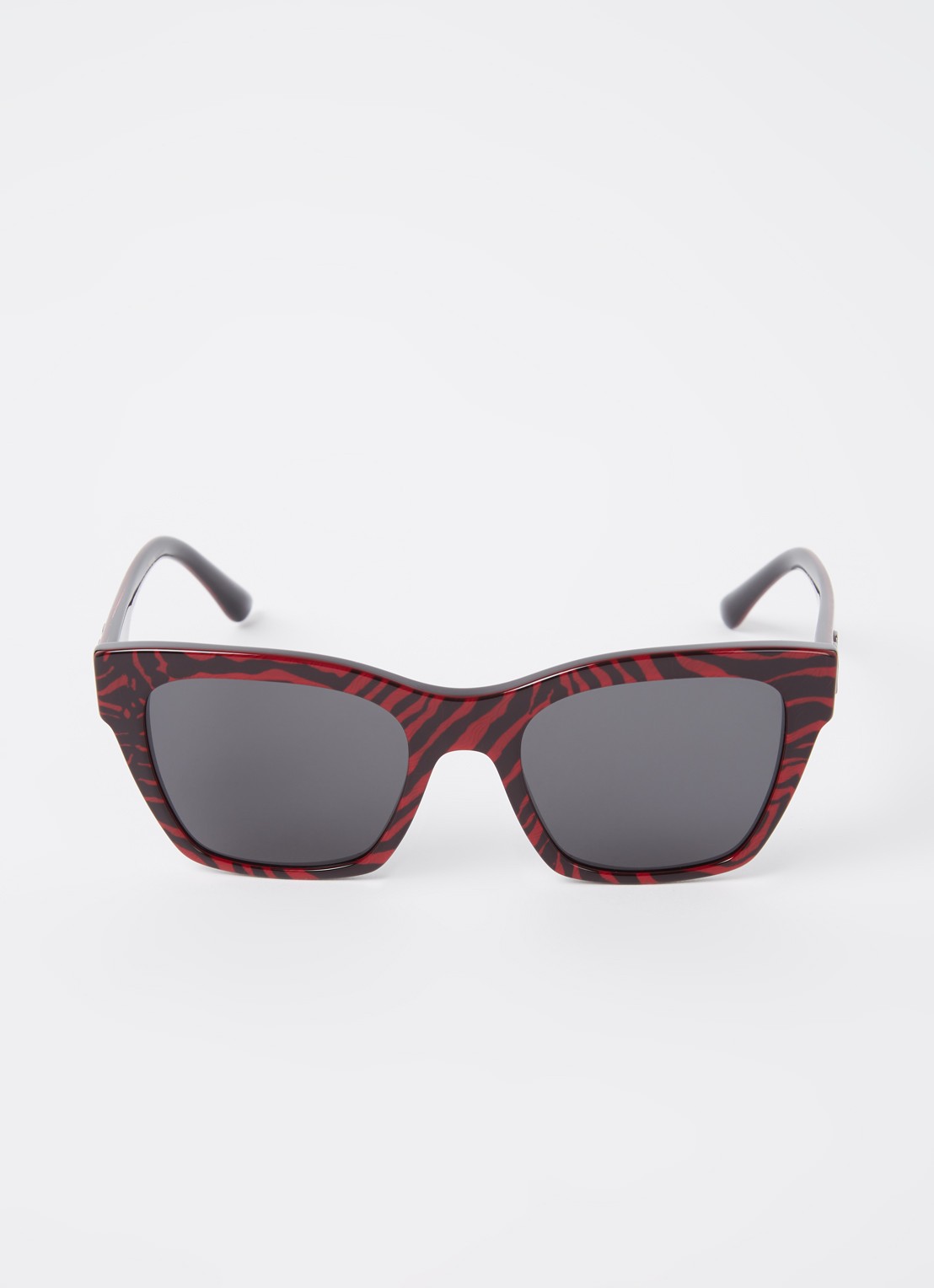 Dolce & Gabbana Butterfly zonnebril DG4384  - voorkant 2 rood