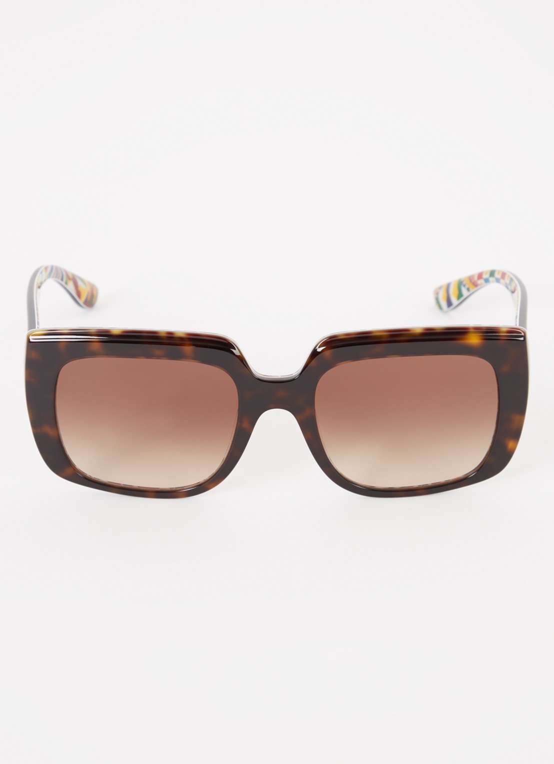 Dolce & Gabbana Butterfly zonnebril DG4414 - detail 3 bruin