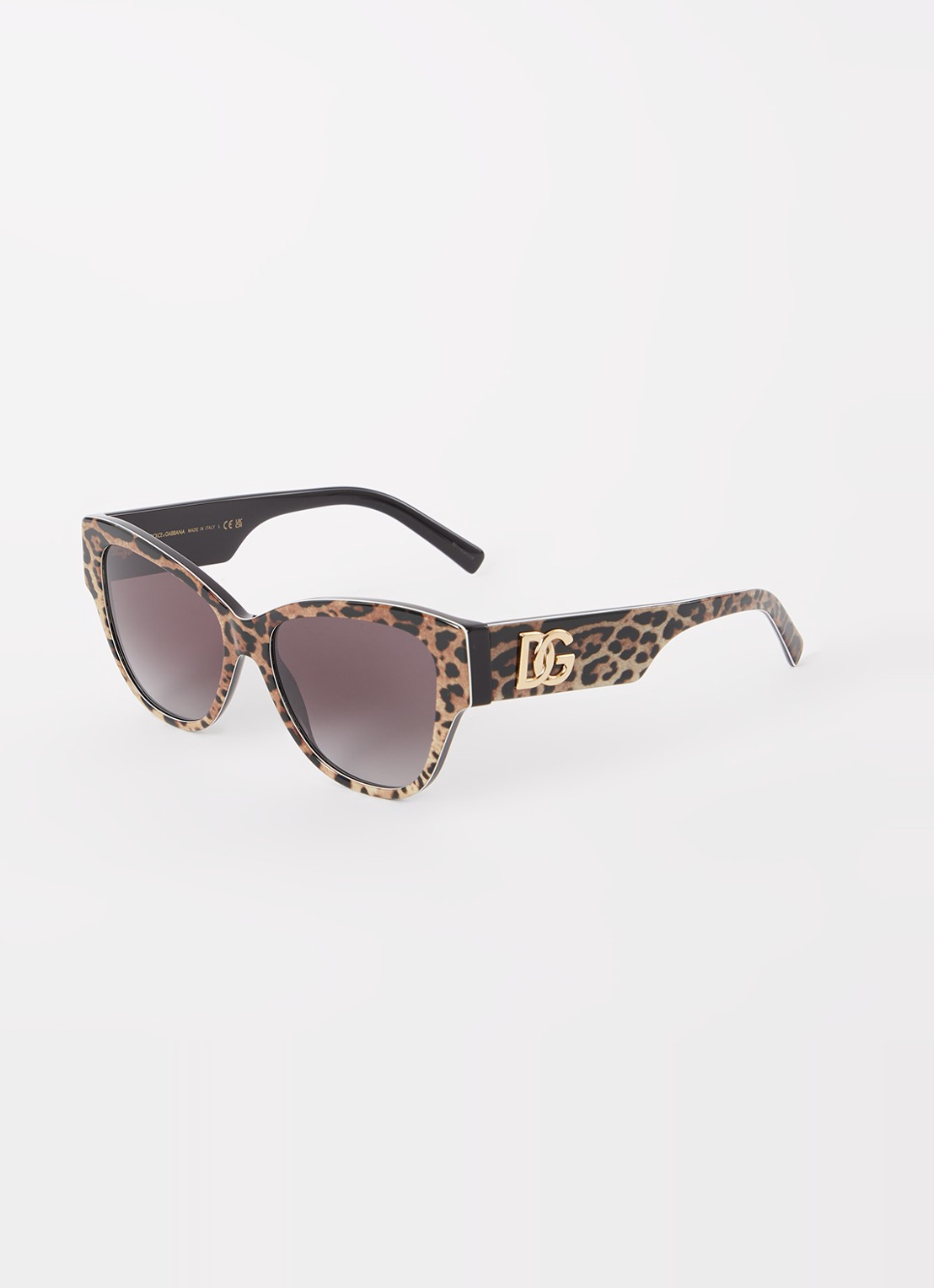 Dolce & Gabbana Butterfly zonnebril DG4449  - voorkant camel