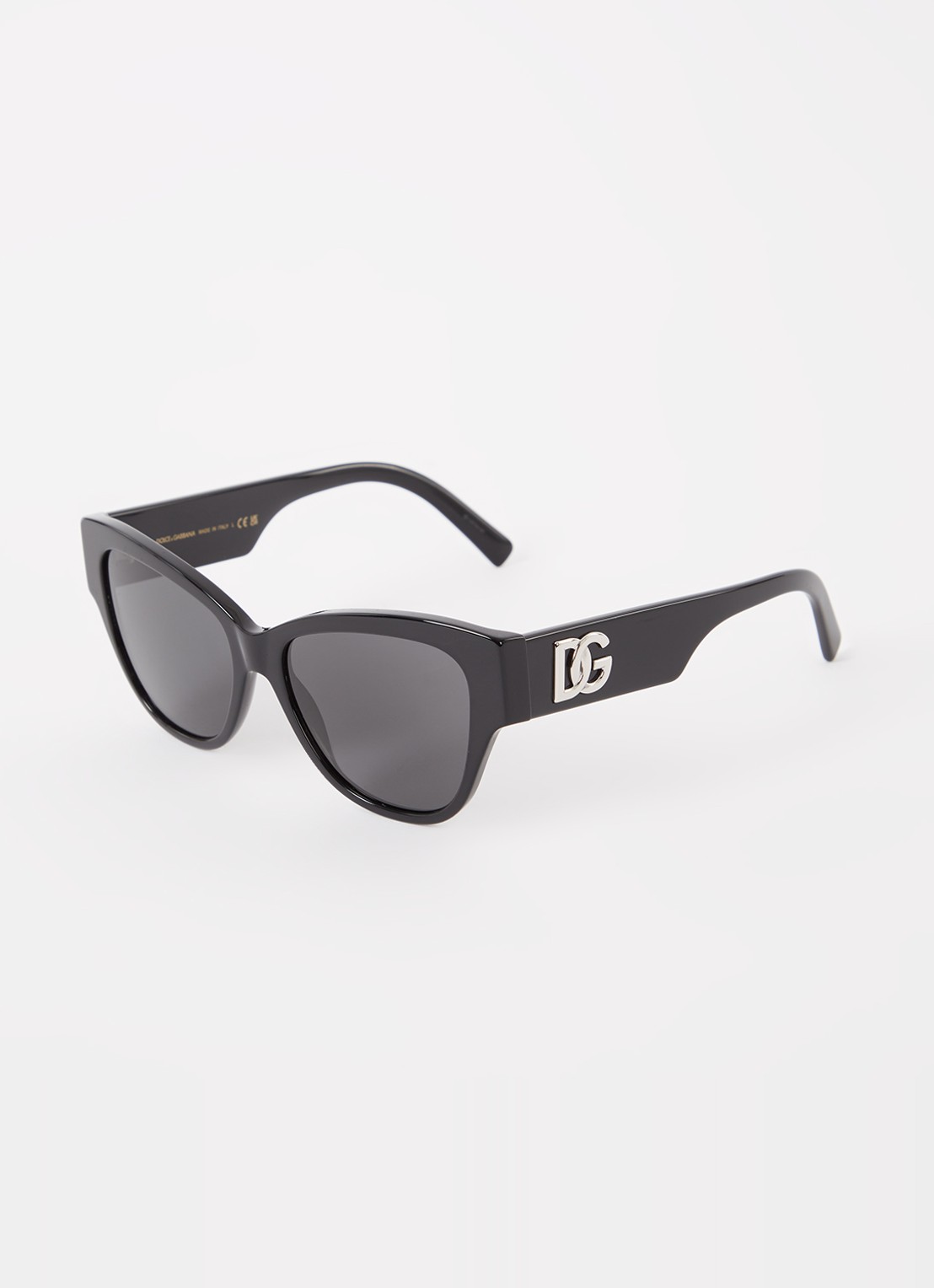 Dolce & Gabbana Butterfly zonnebril DG4449  - voorkant 4 zwart
